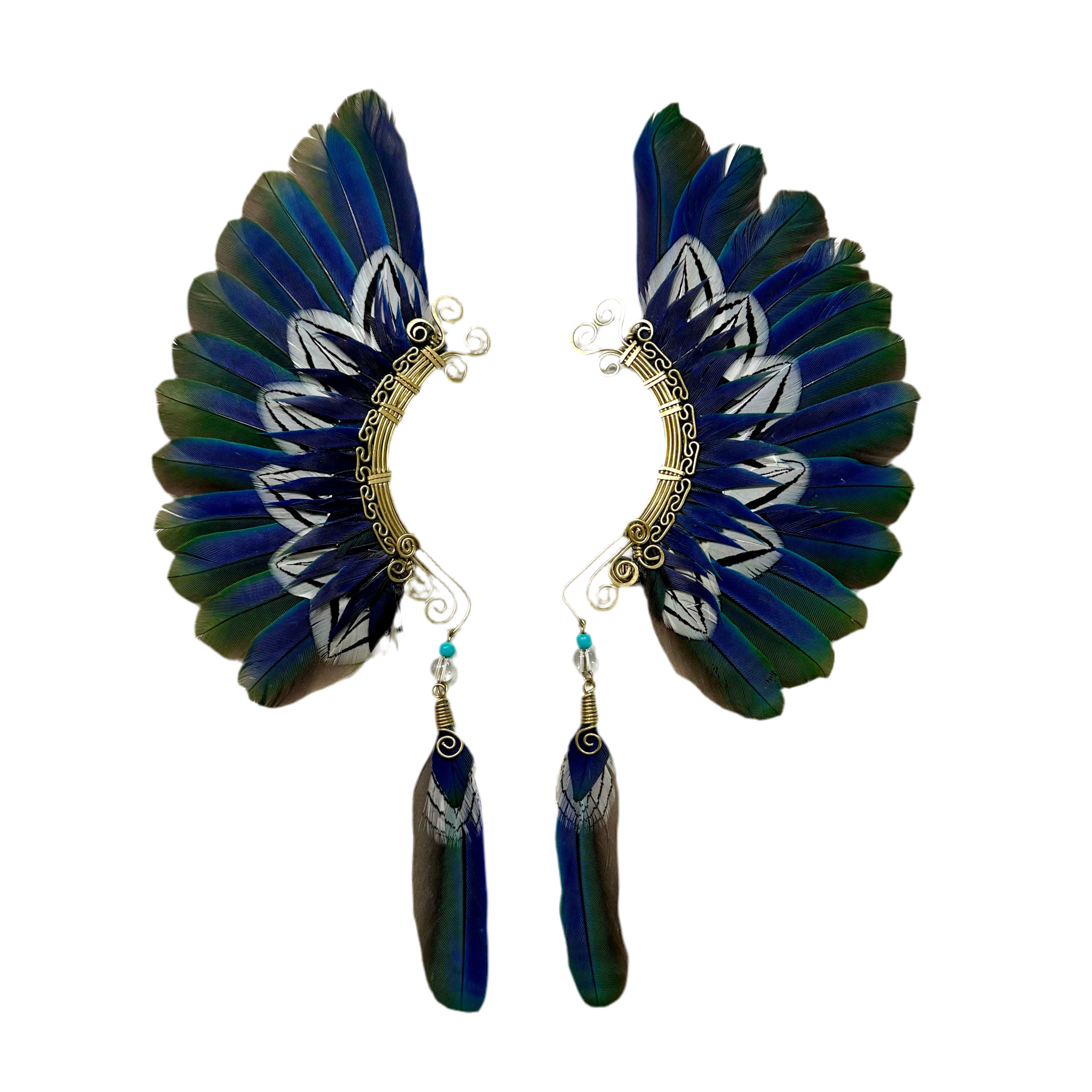 Feather wing cuff Earrings 1111