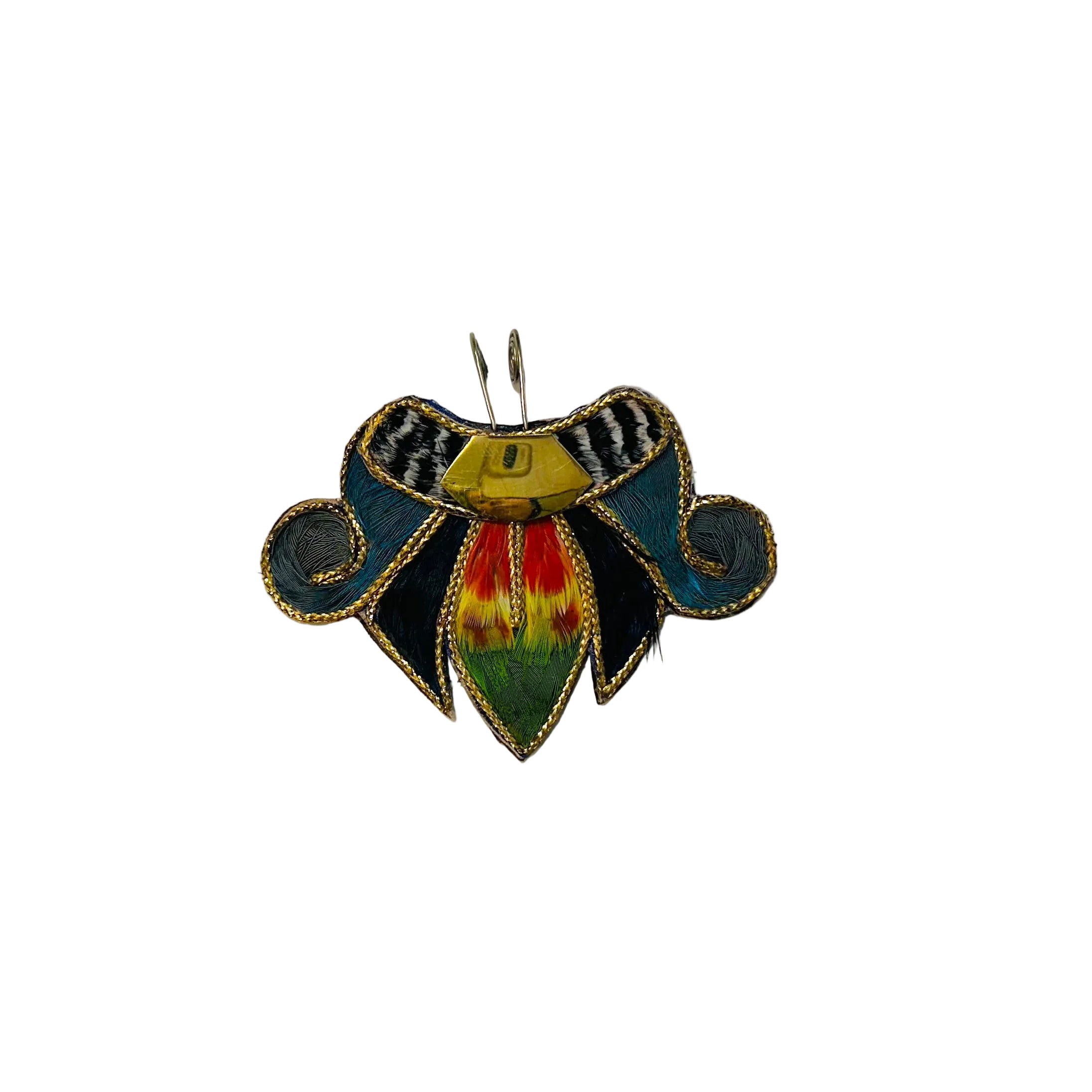 Nose Rings - 18 septum nose ring inspired by Nahuatl narigueras