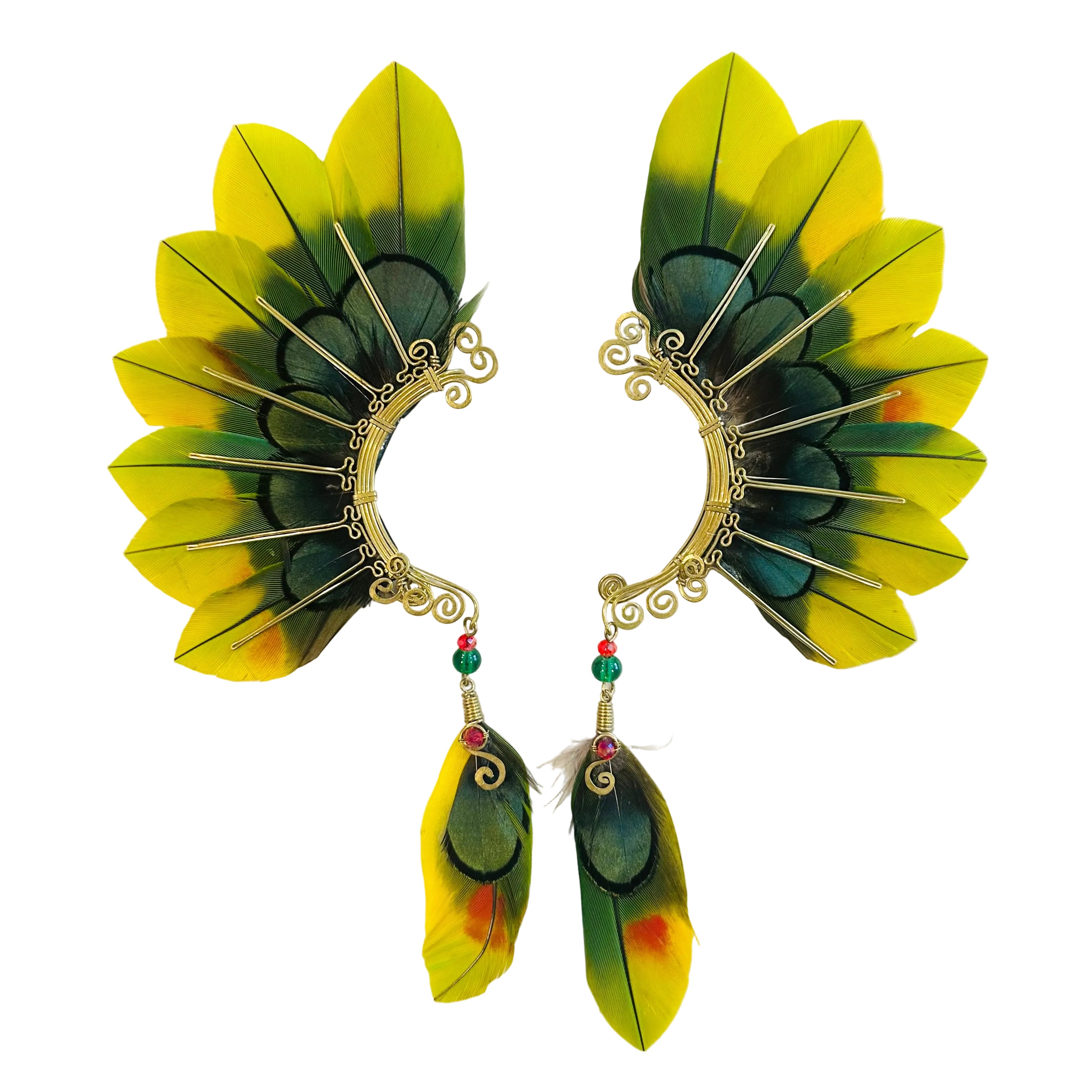 Feather wing cuff Earrings 1279