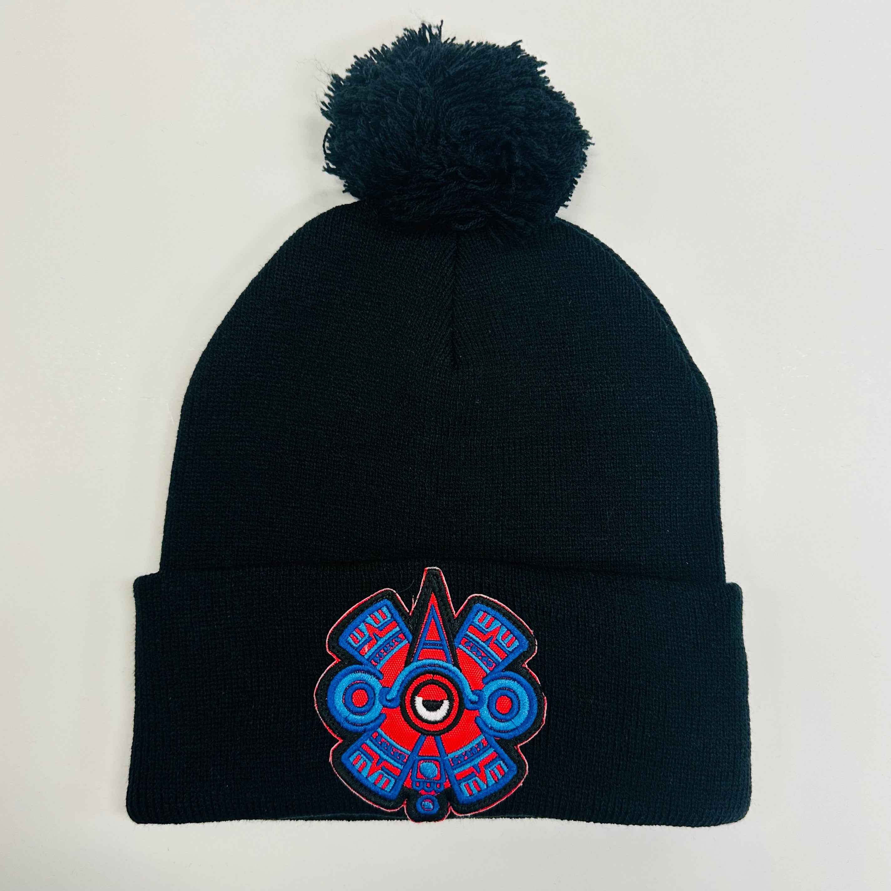 Beanie - Ollin(Blue)Pom Pom