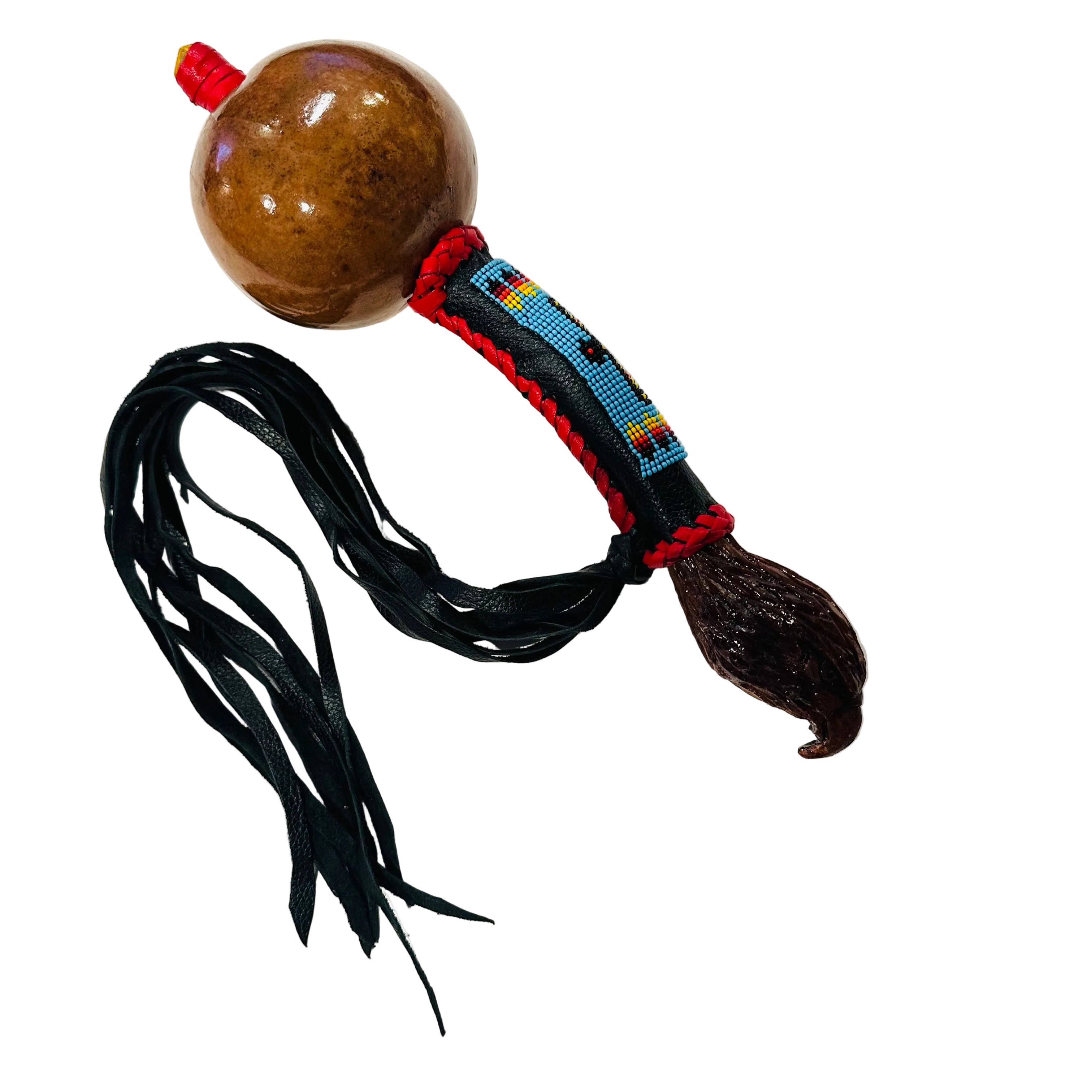 Dance - Gourd Sonaja (Rattle) - Beaded 16