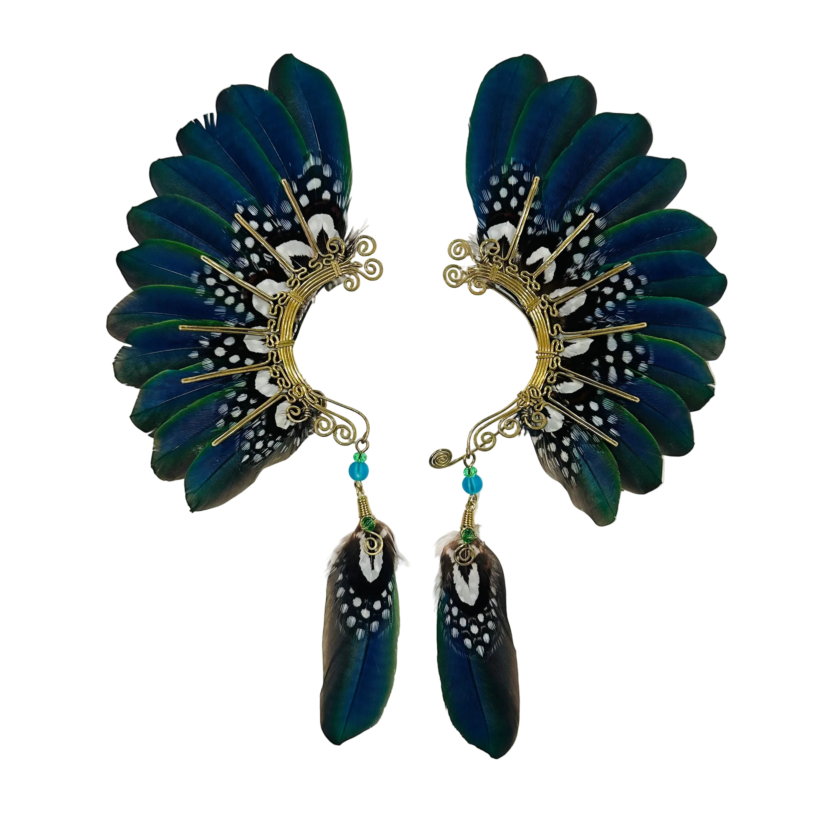 Feather wing cuff Earrings 1225