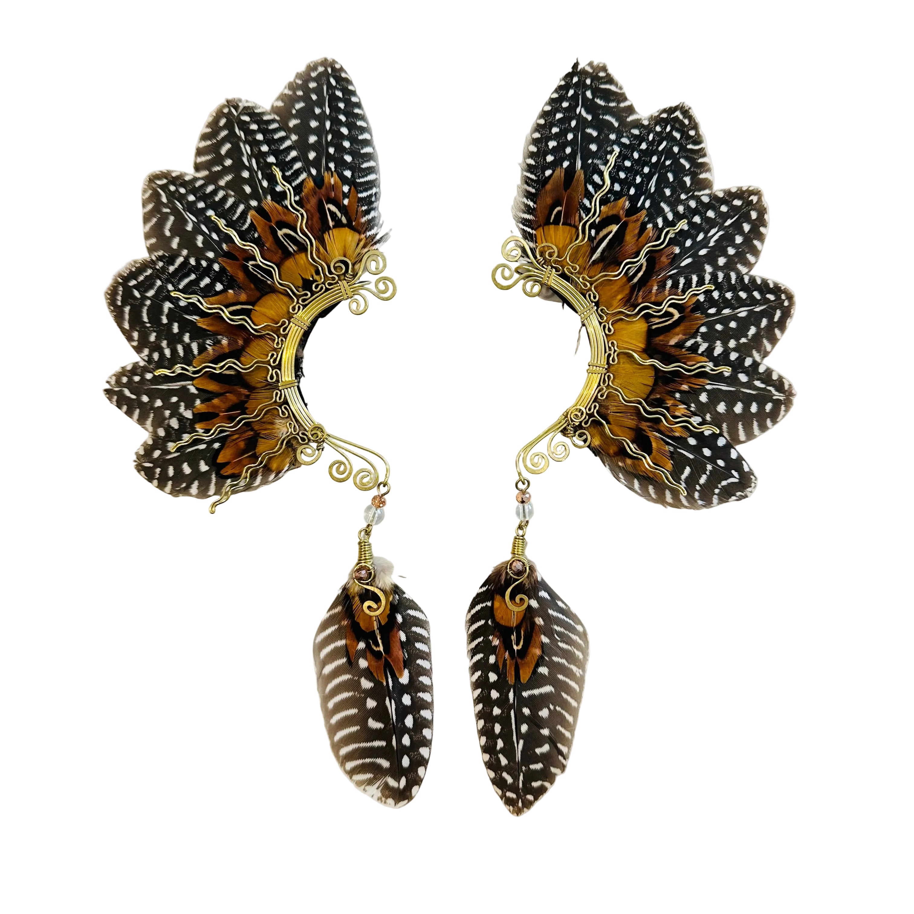 Feather wing cuff Earrings 1250