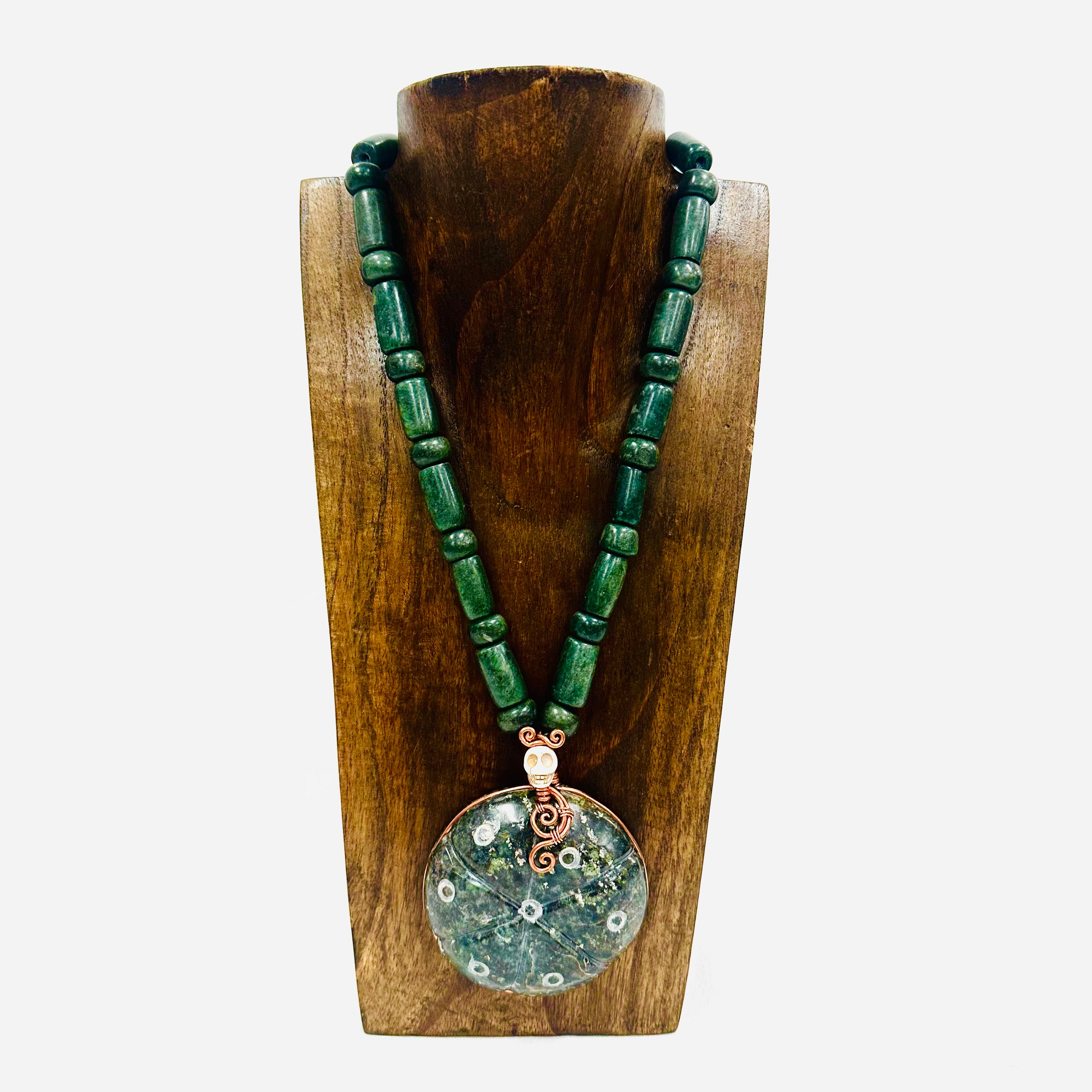 Necklace - Guatamala Jade Peyote