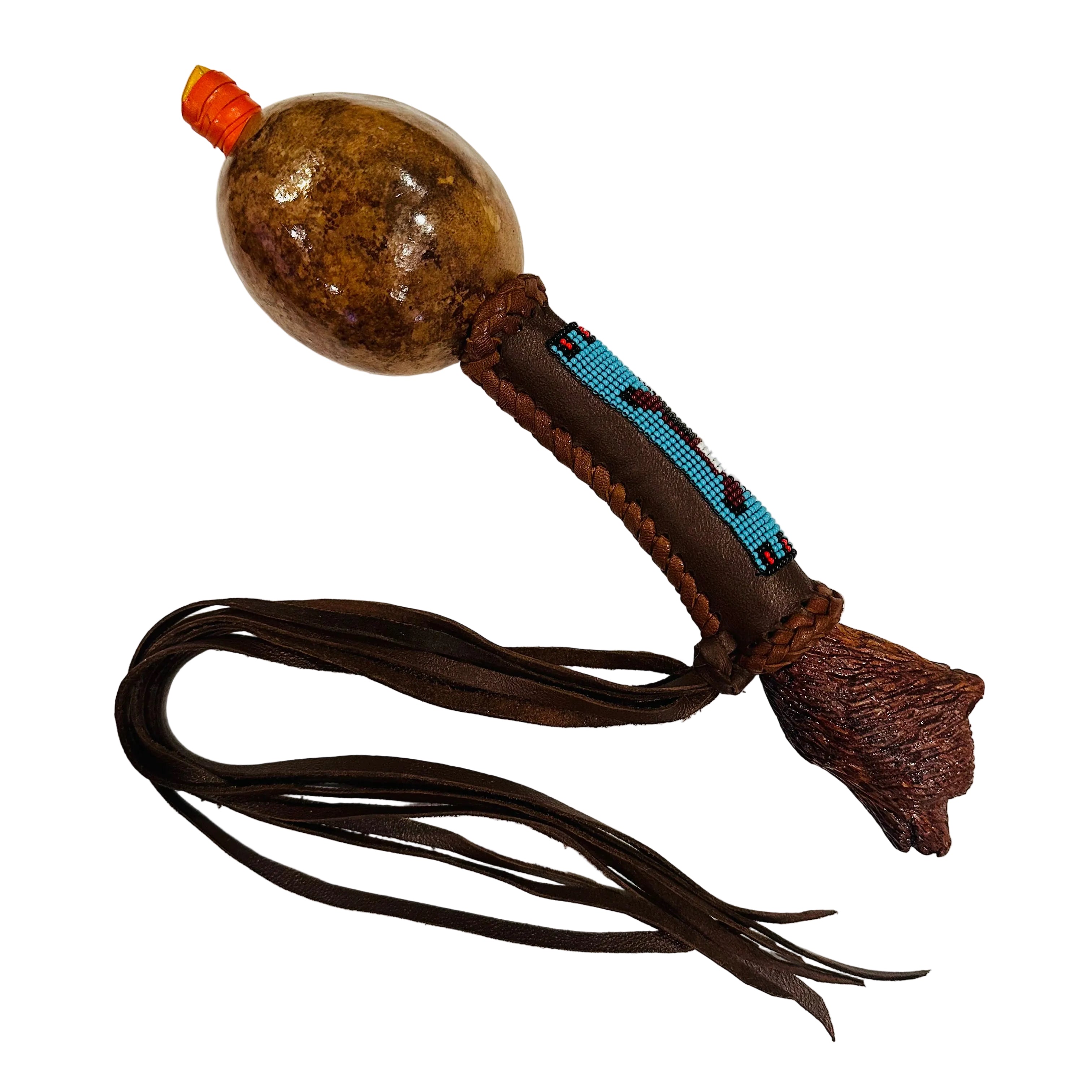 Dance - Gourd Sonaja (Rattle) - Beaded 6