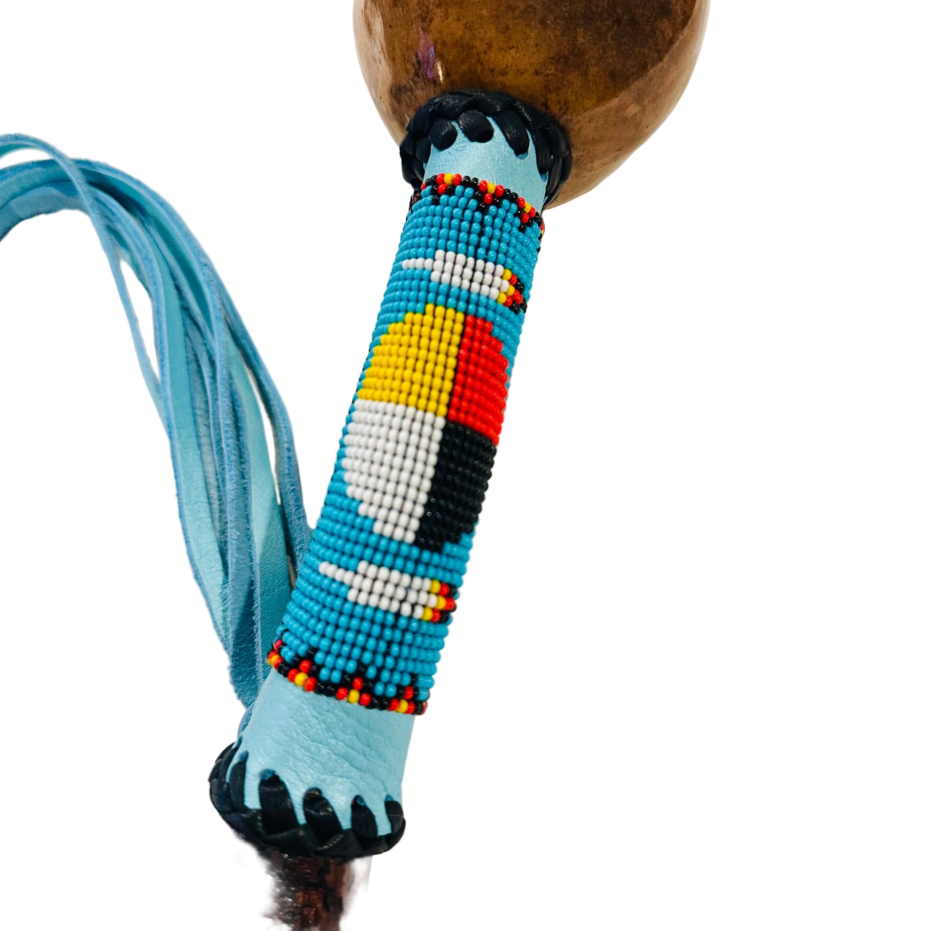 Dance - Gourd Sonaja (Rattle) - Beaded 11