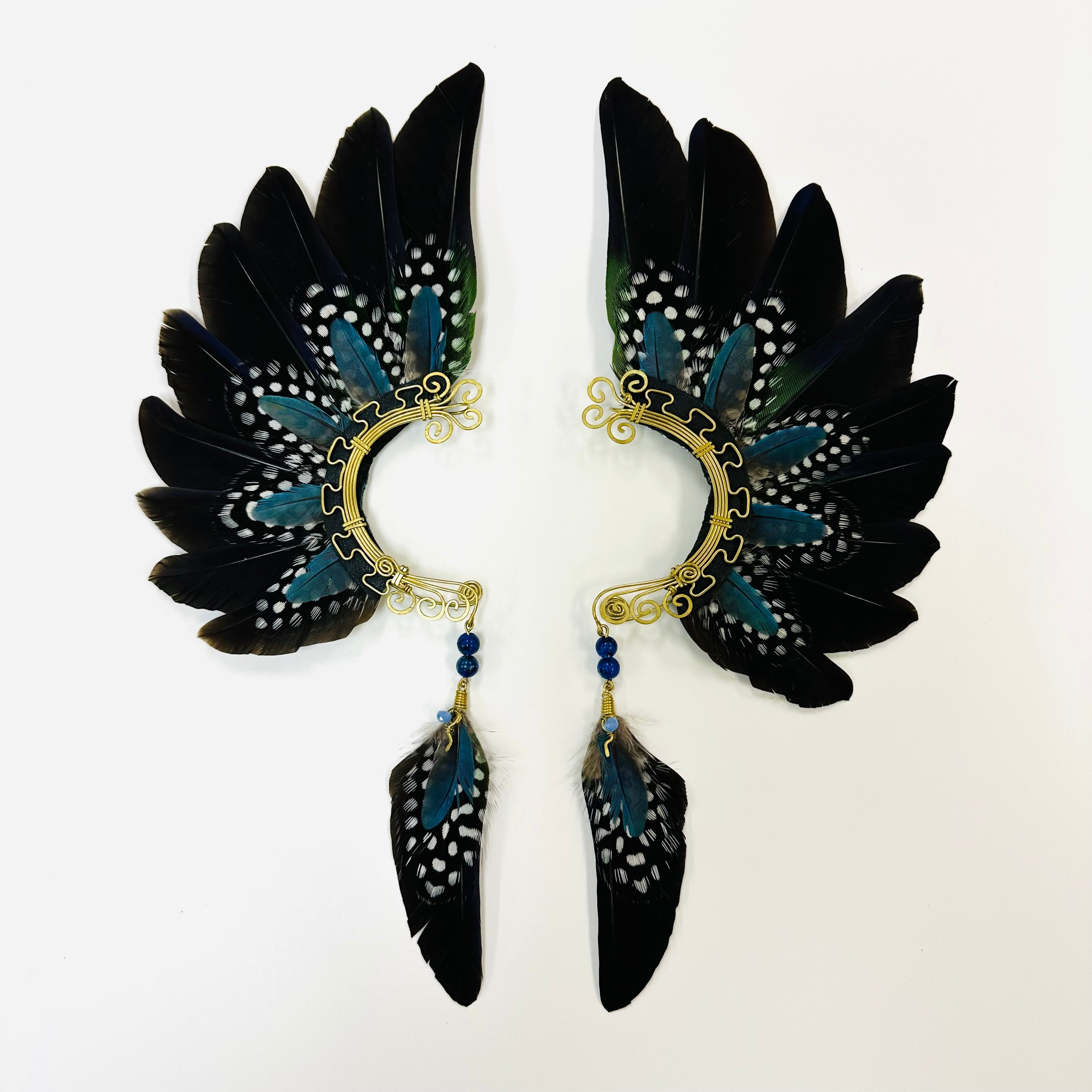 Feather wing cuff Earrings 1044