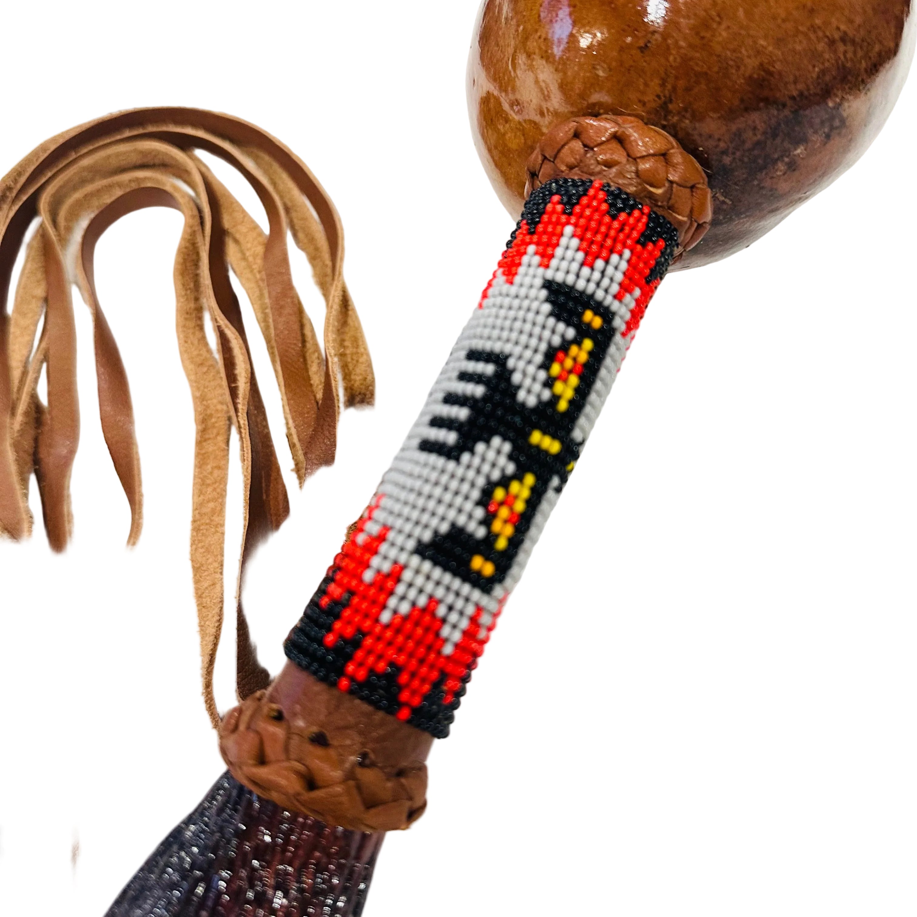 Dance - Gourd Sonaja (Rattle) - Beaded 10