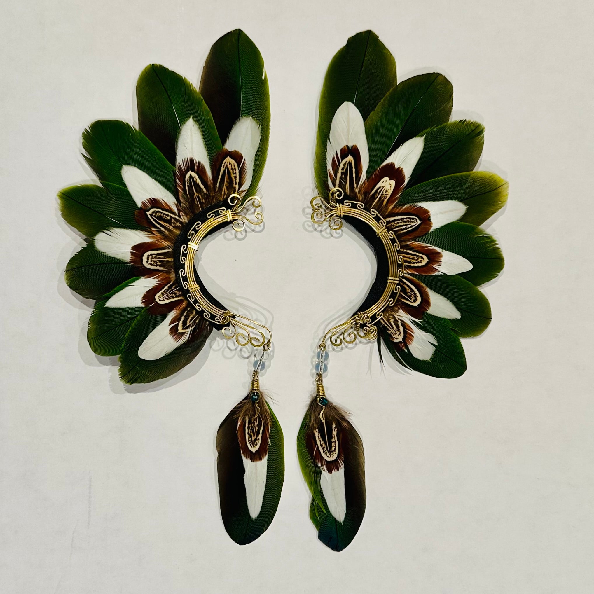 Feather wing cuff Earrings 1030