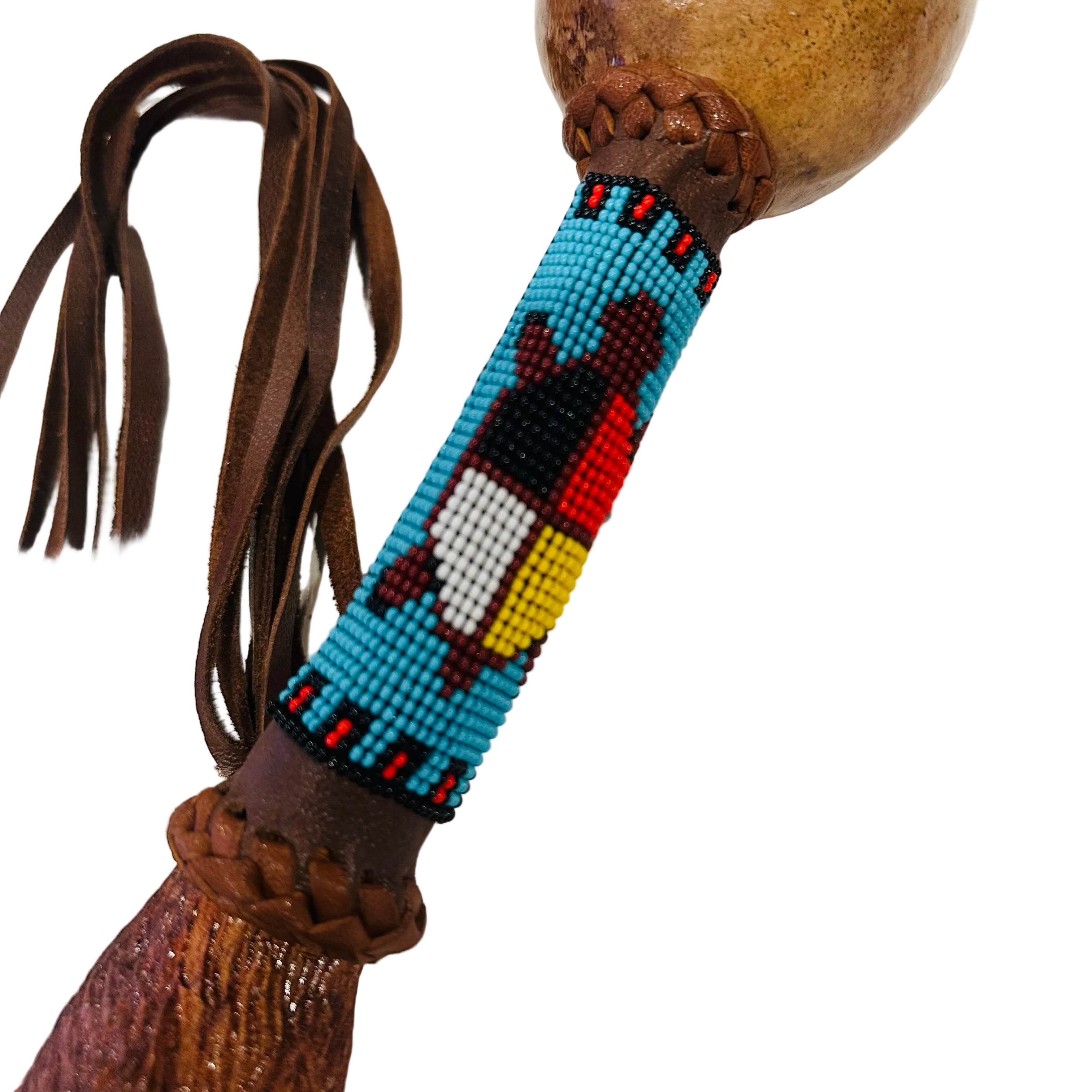 Dance - Gourd Sonaja (Rattle) - Beaded 7