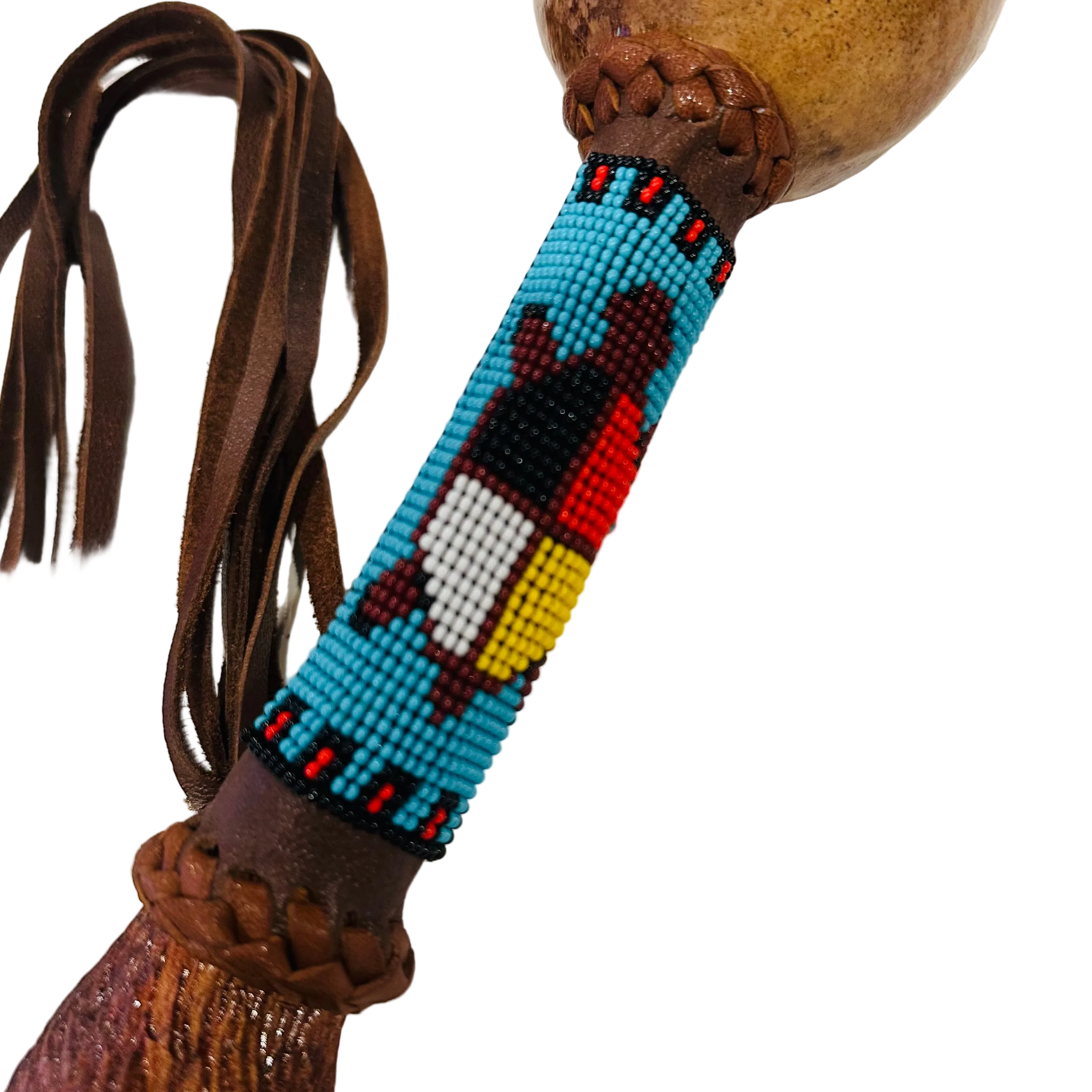Dance - Gourd Sonaja (Rattle) - Beaded 6