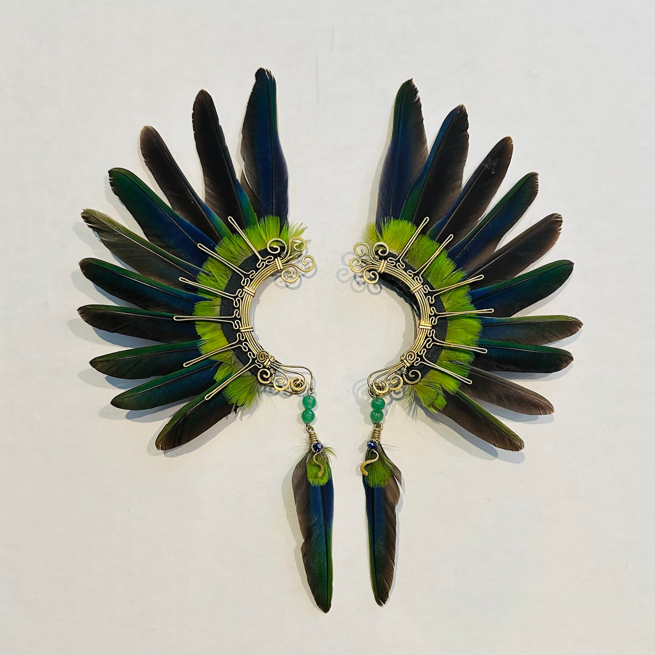 Feather wing cuff Earrings 998