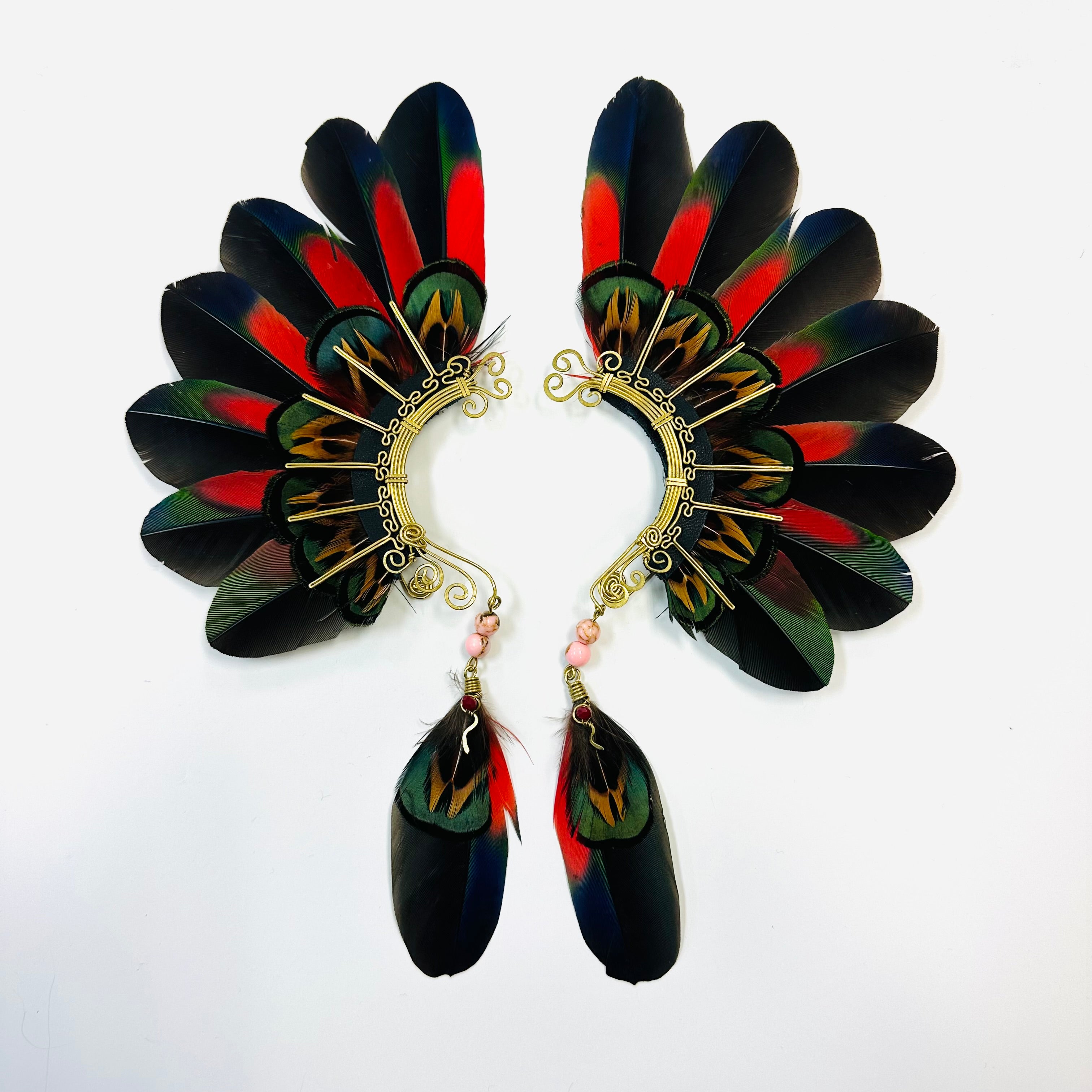 Feather wing cuff Earrings 1053