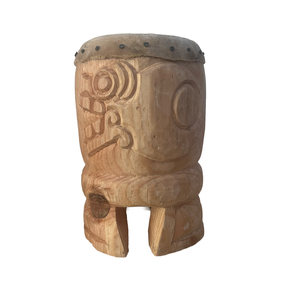 Drum (Huehuetl) - Miquiztli & Itzcuintli - 10”