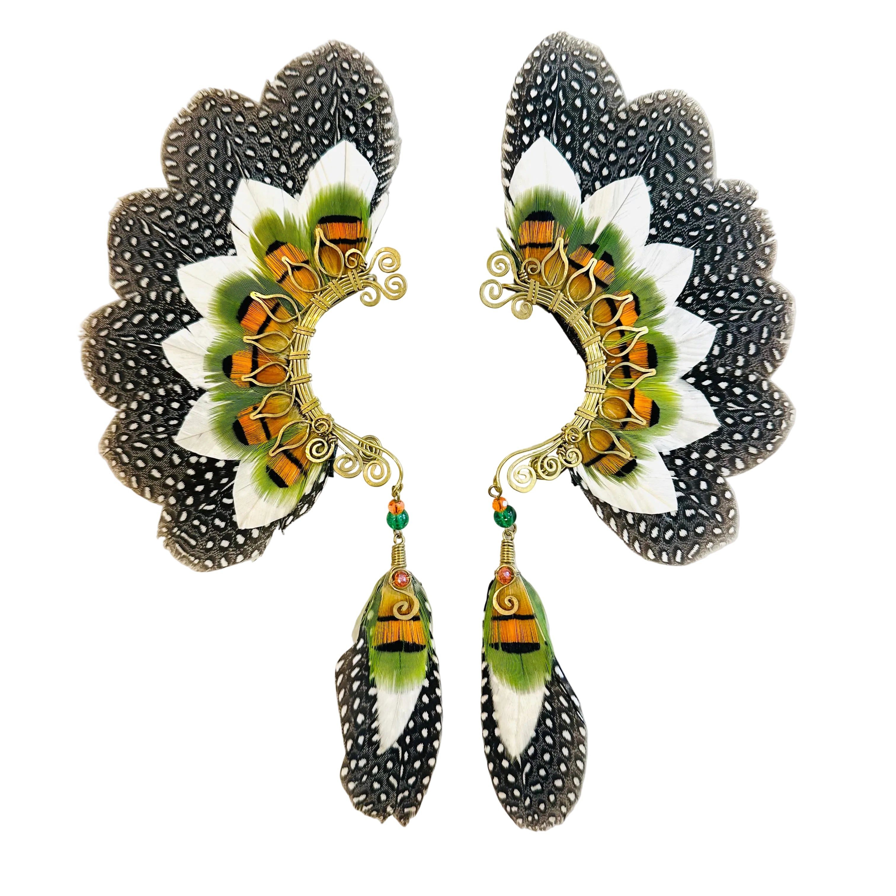 Feather wing cuff Earrings 1275