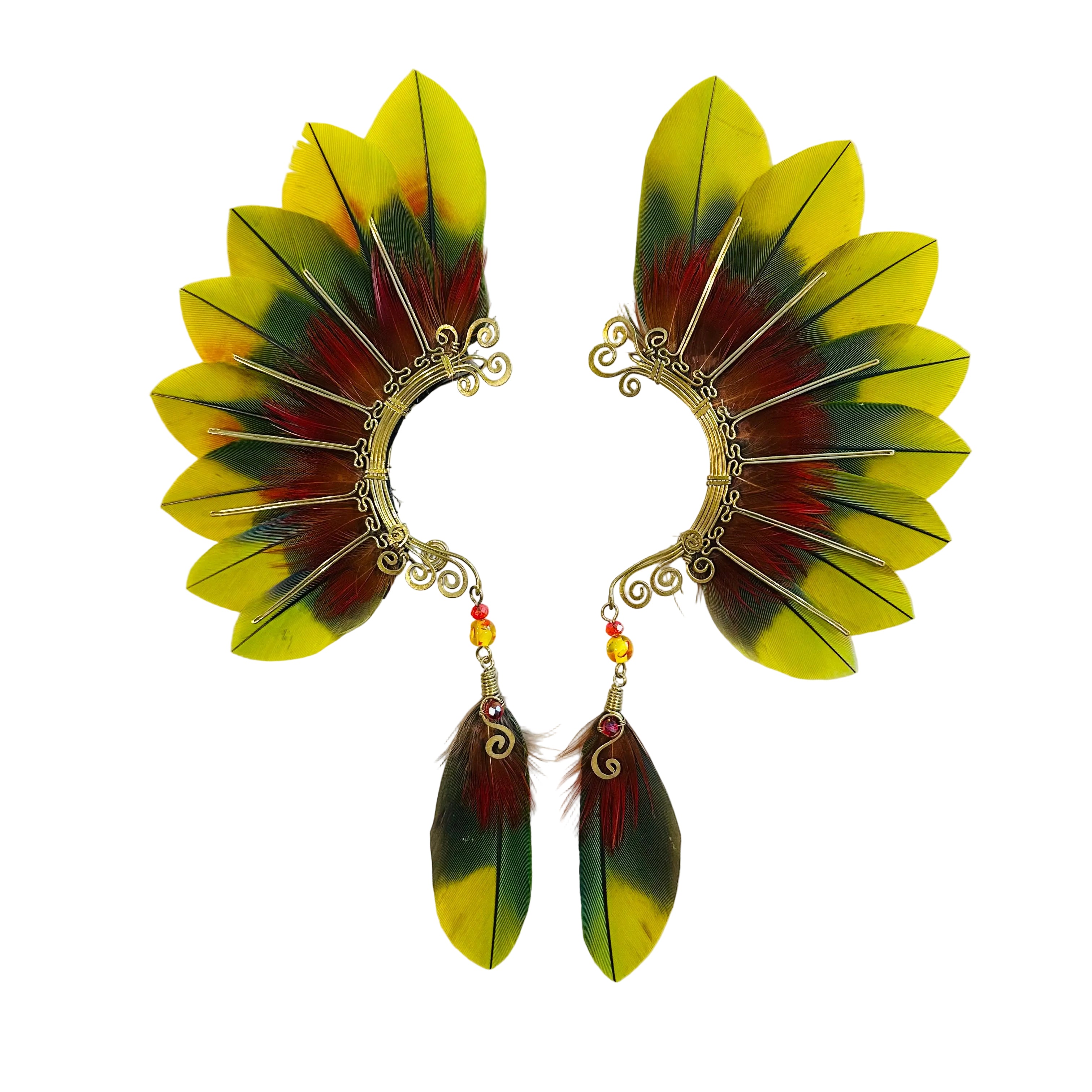 Feather wing cuff Earrings 1253