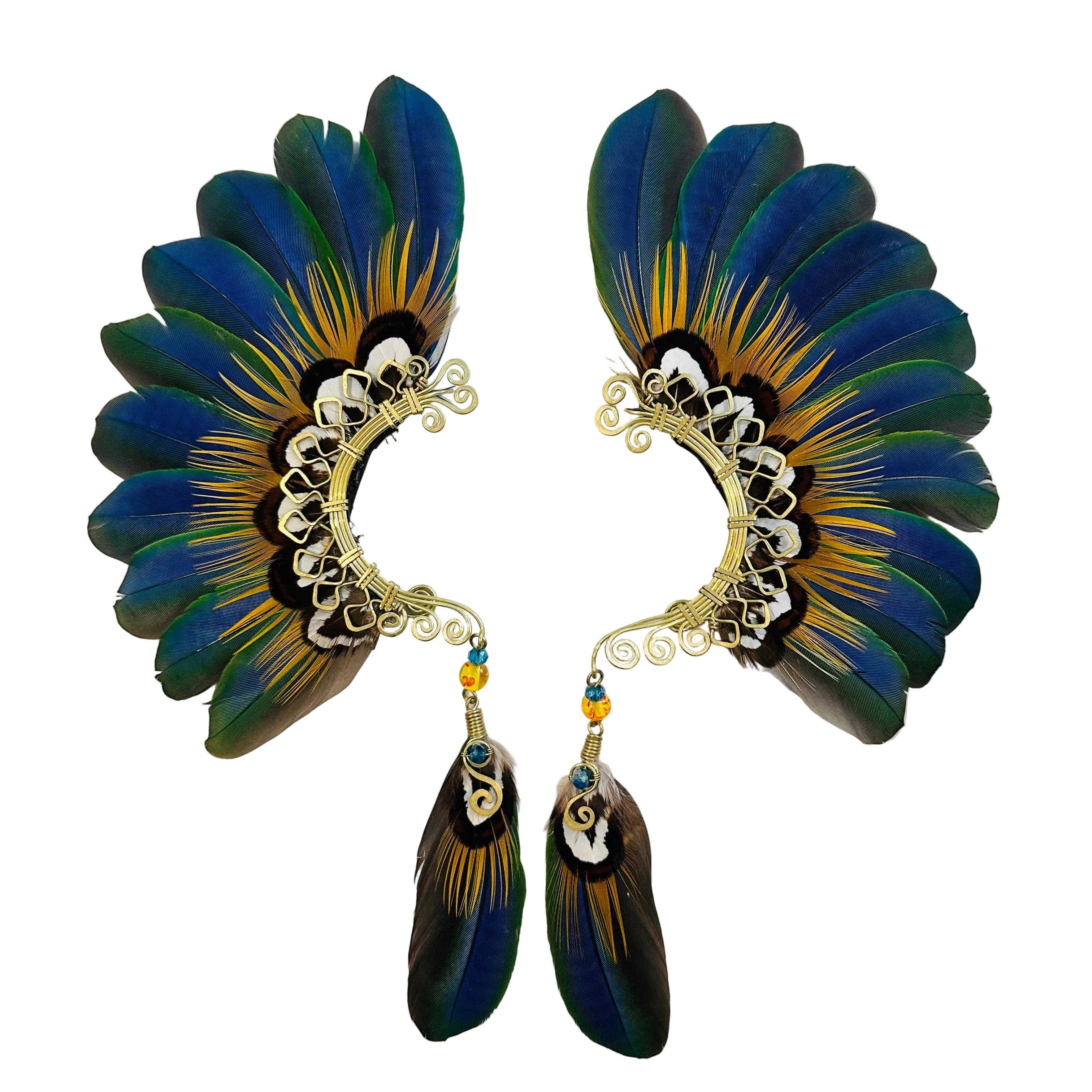 Feather wing cuff Earrings 1265