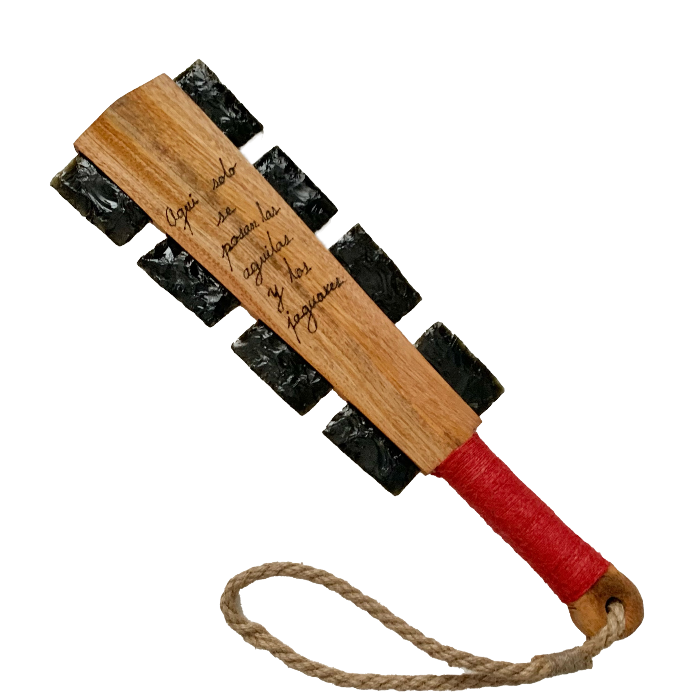 Macuahuitl (Aztec Club) - Eagle - 17"