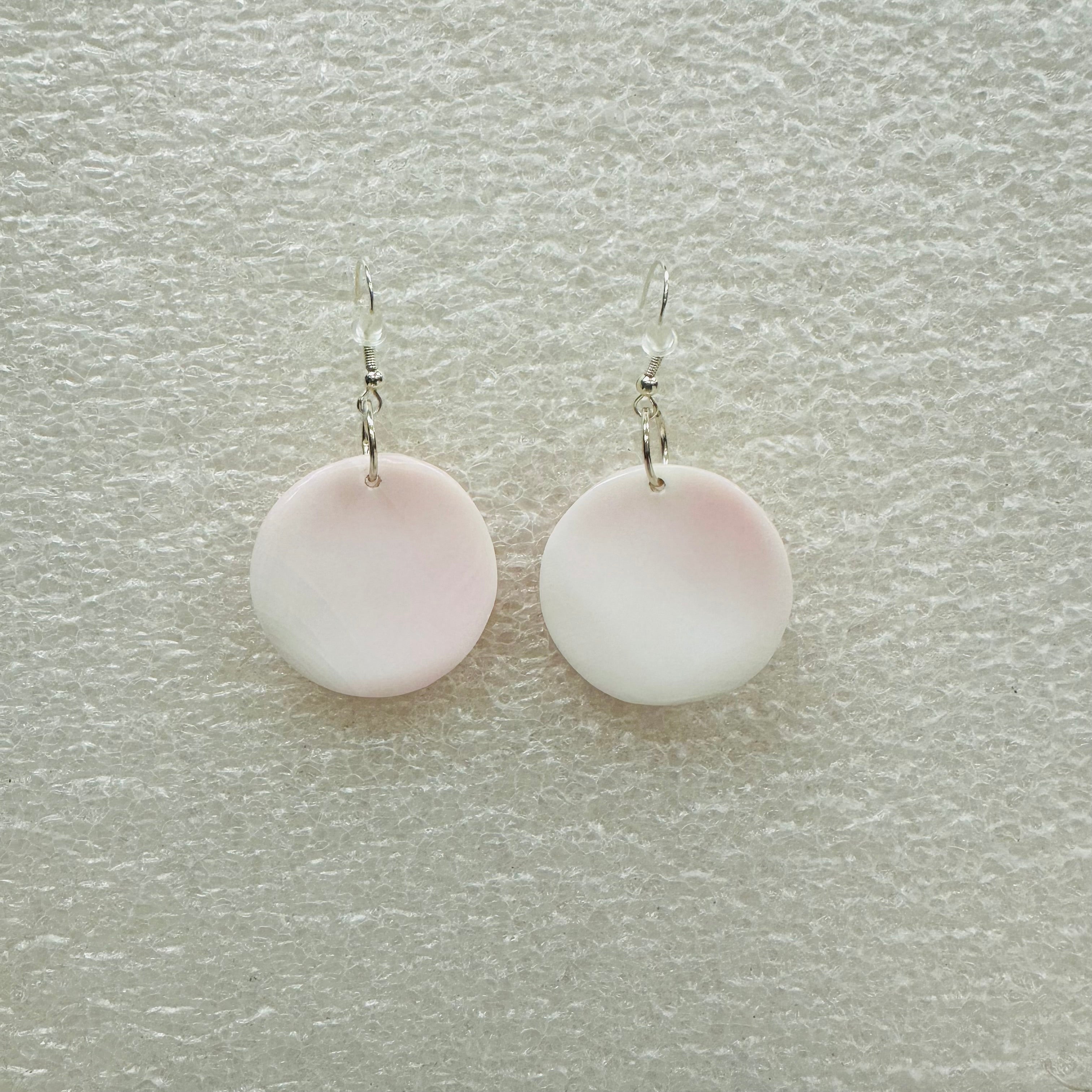 Shell Earrings - Caracol | Conch - Circles Small