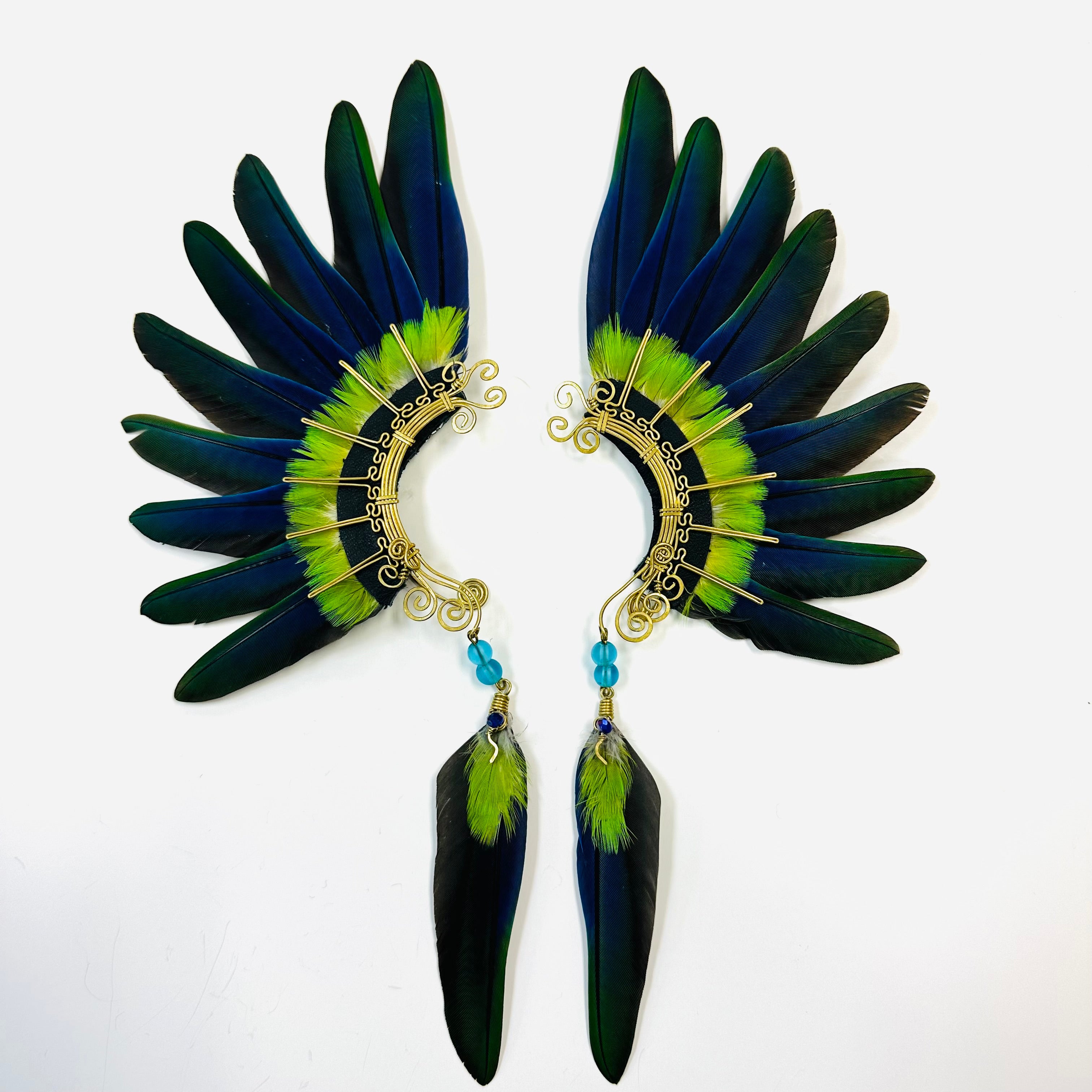 Feather wing cuff Earrings 1069