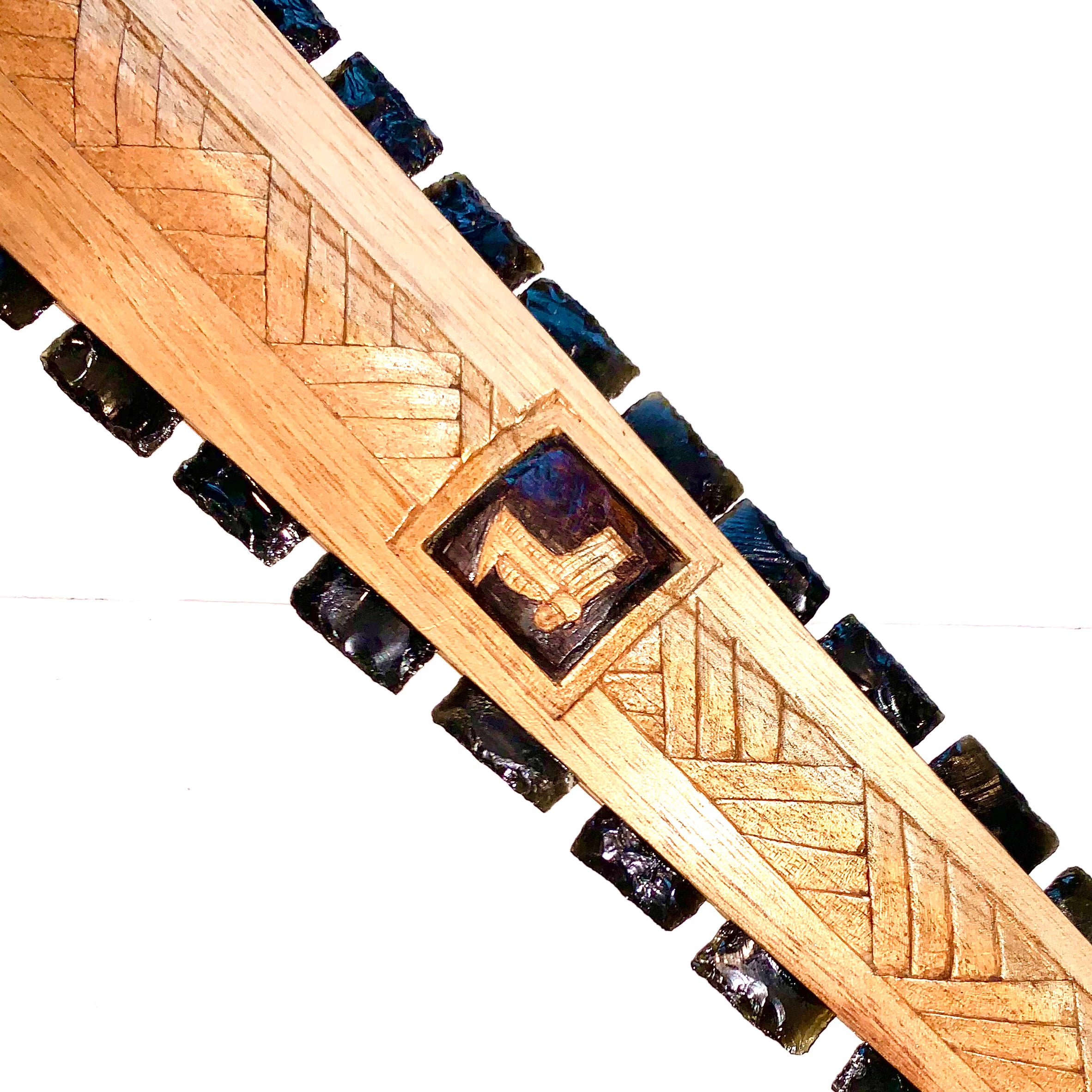 Macuahuitl (Aztec Club) - Eagle Jaguar 2 - 27"