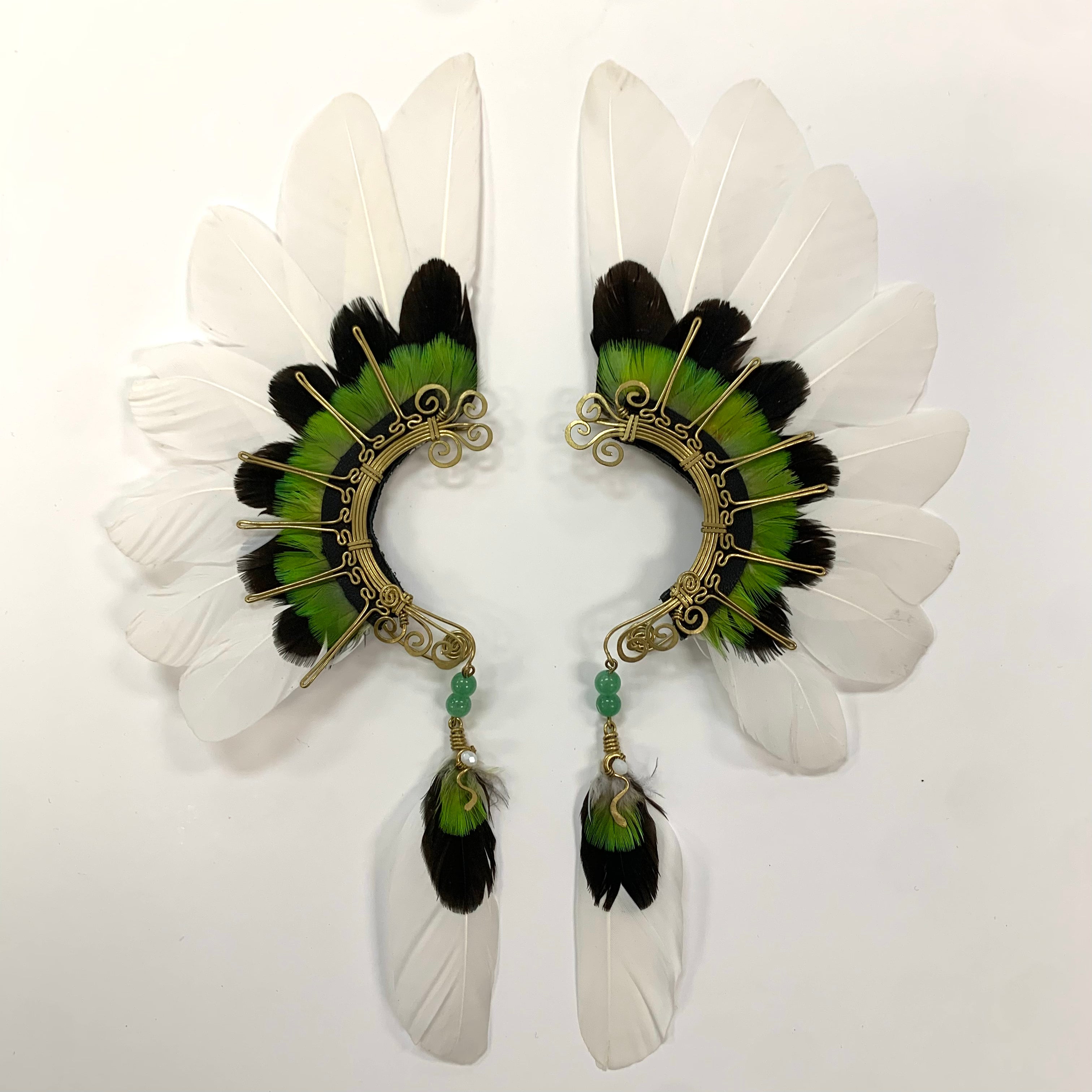 Feather wing cuff Earrings 1019