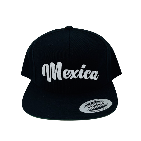 Snapback Hats - Mexica Black/Black