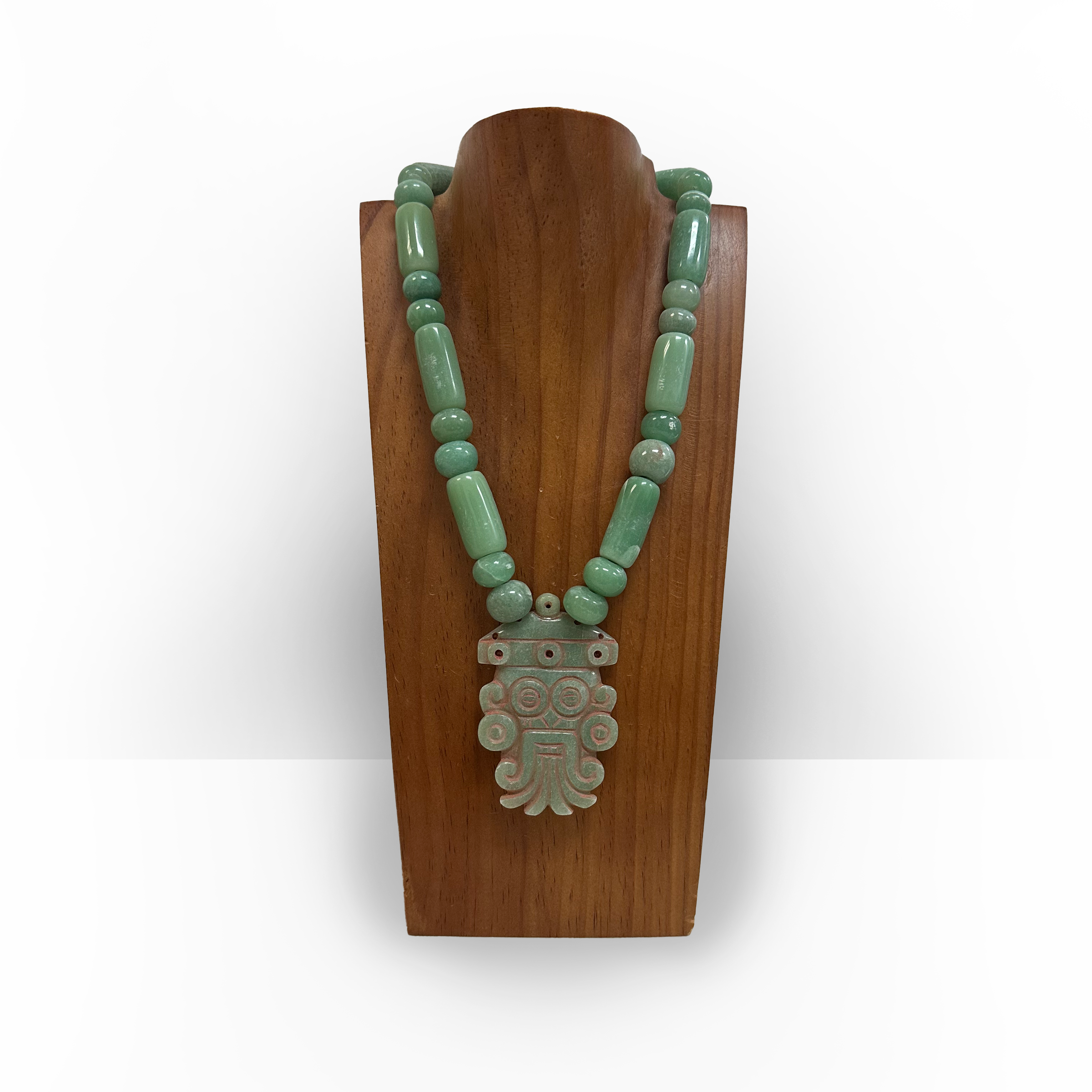 Necklace - Imperial Jade - Tlaloc