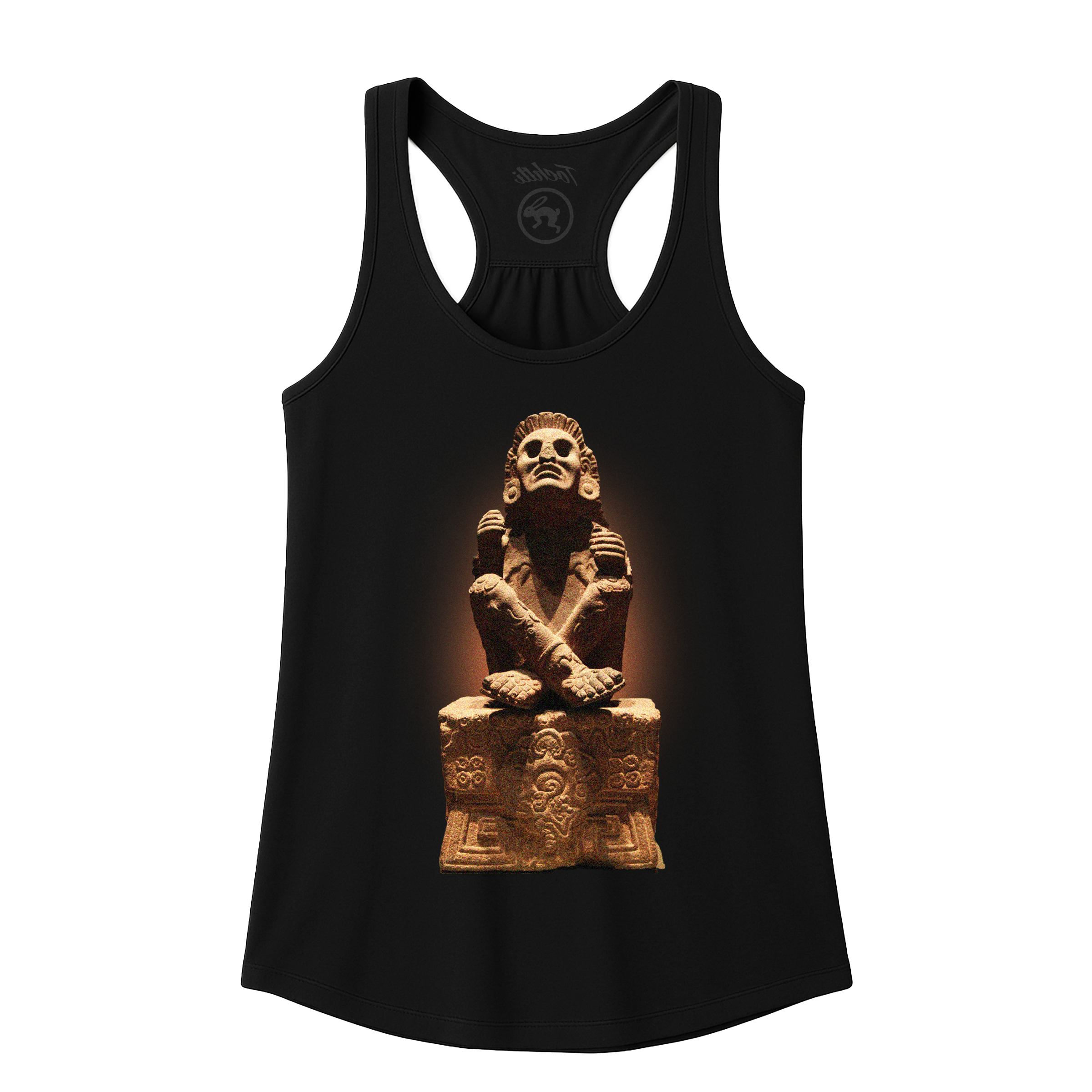 Ladies Tank Top - Xochipilli - Black
