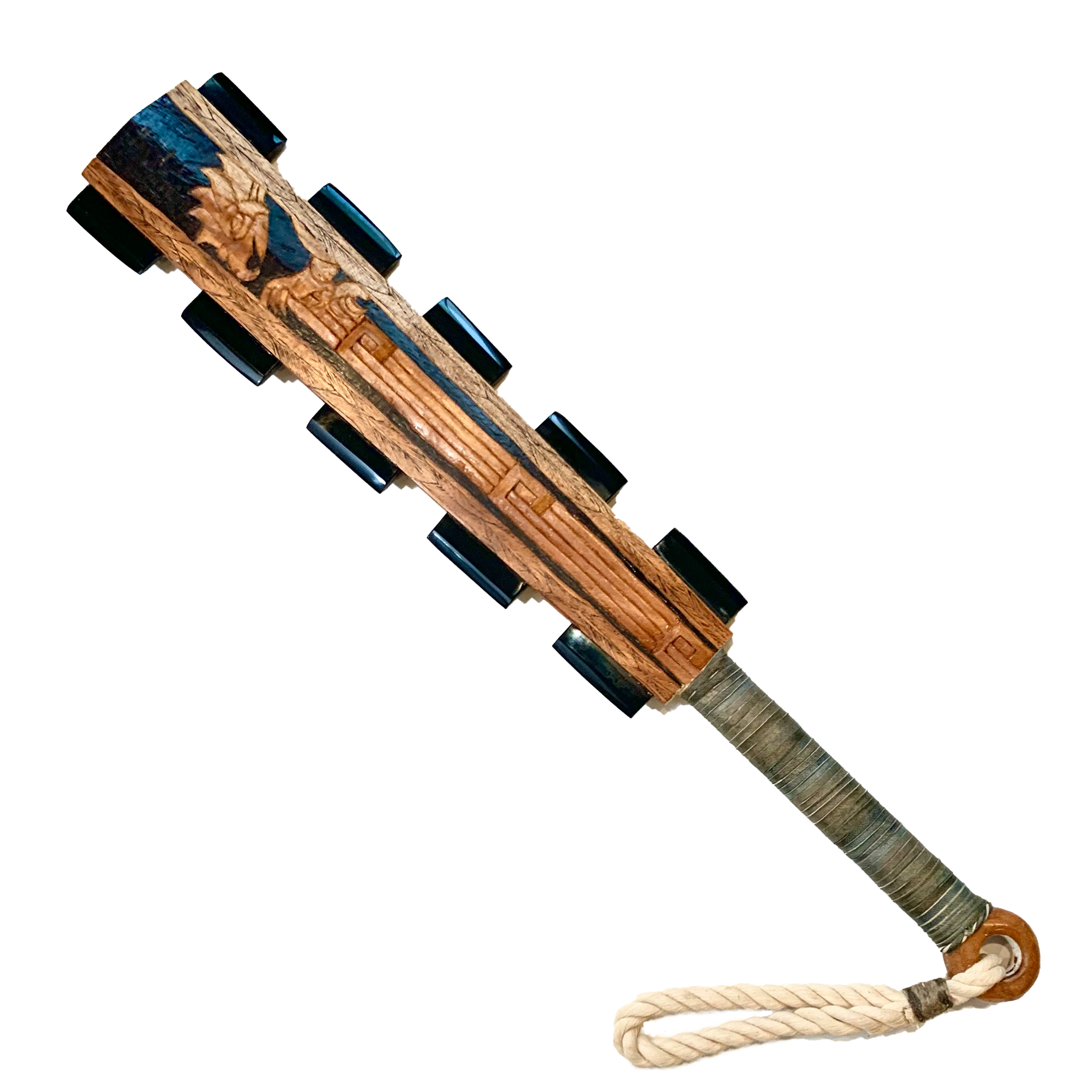 Macuahuitl (Aztec Club) - Eagle Jaguar - 27"