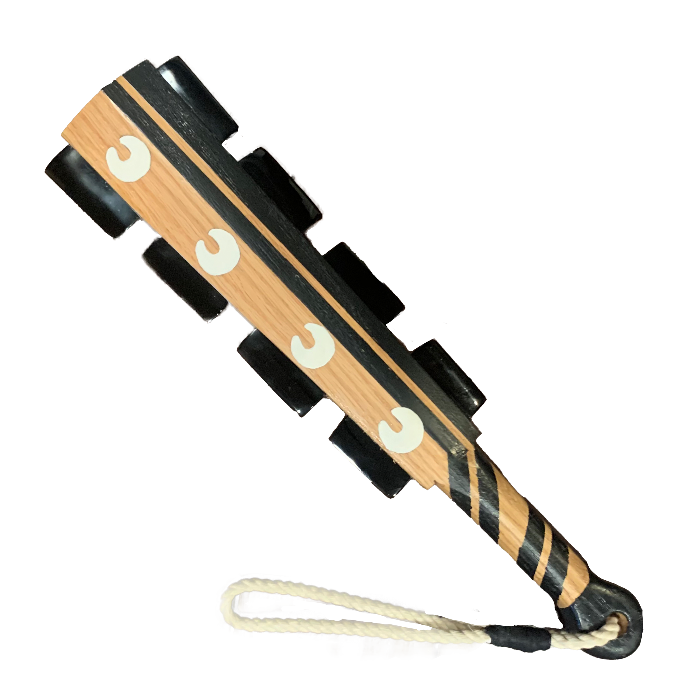 Macuahuitl (Aztec Club) - Painted - 17"
