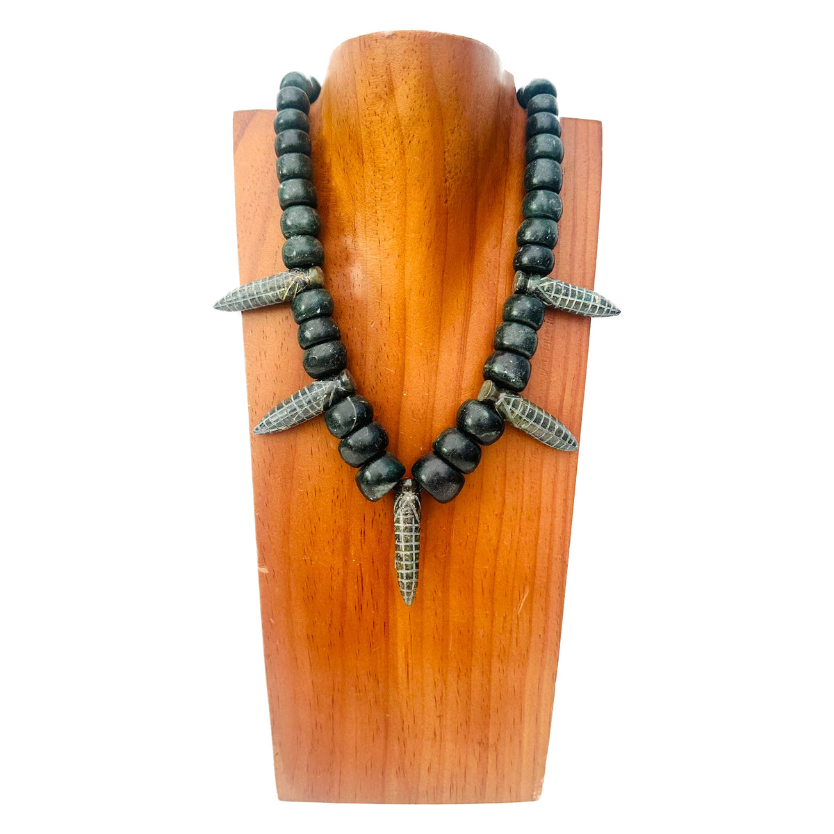 Necklace - Guatamala Jade - Maíz - 2