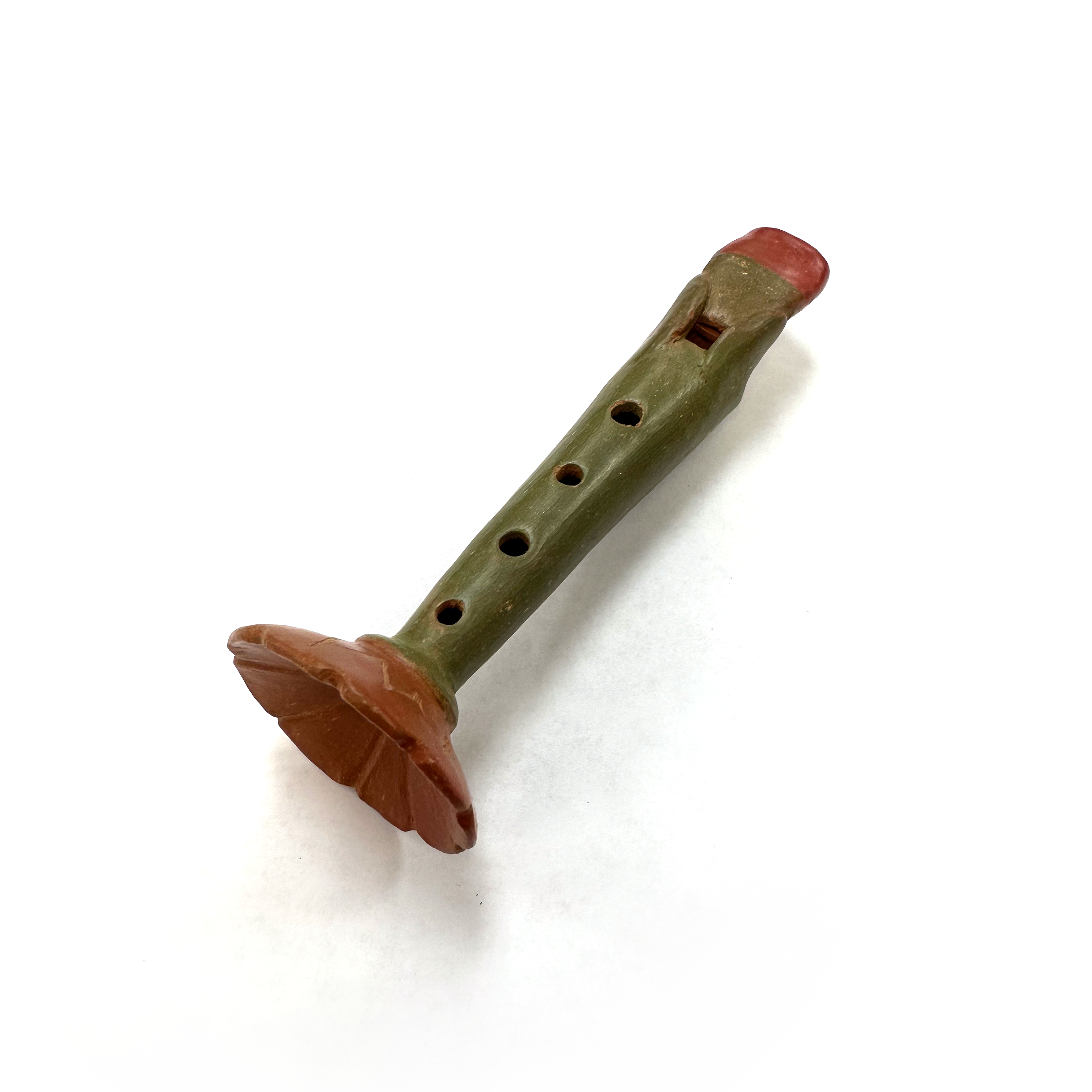 Clay Flute - Tezcatlipoca - 2