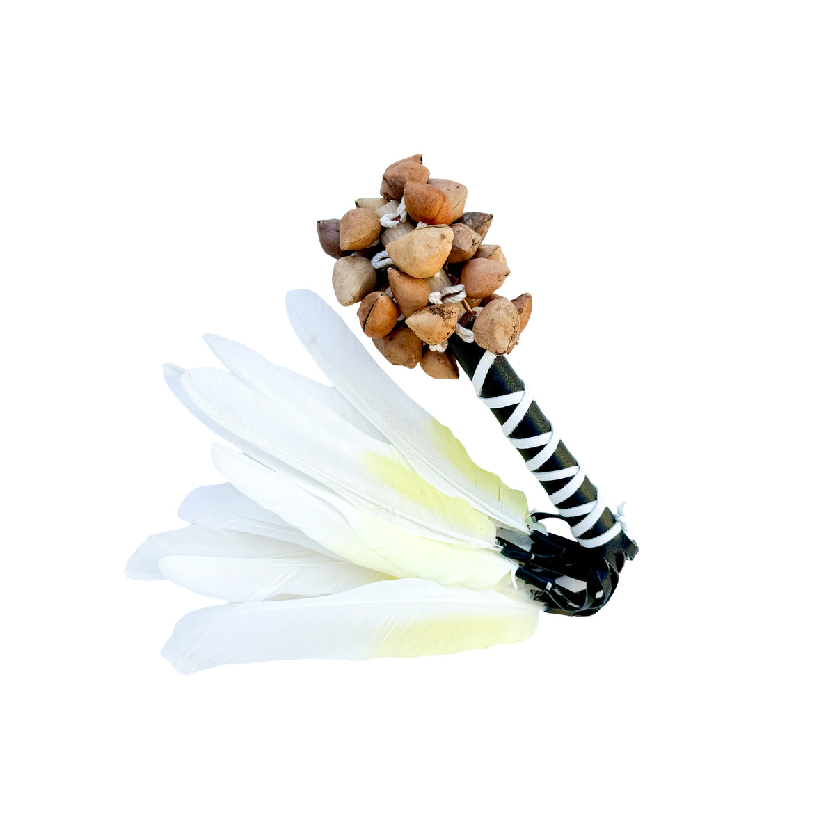 Sonaja (Rattle) - Ayoyotes w/ Feathers - 11