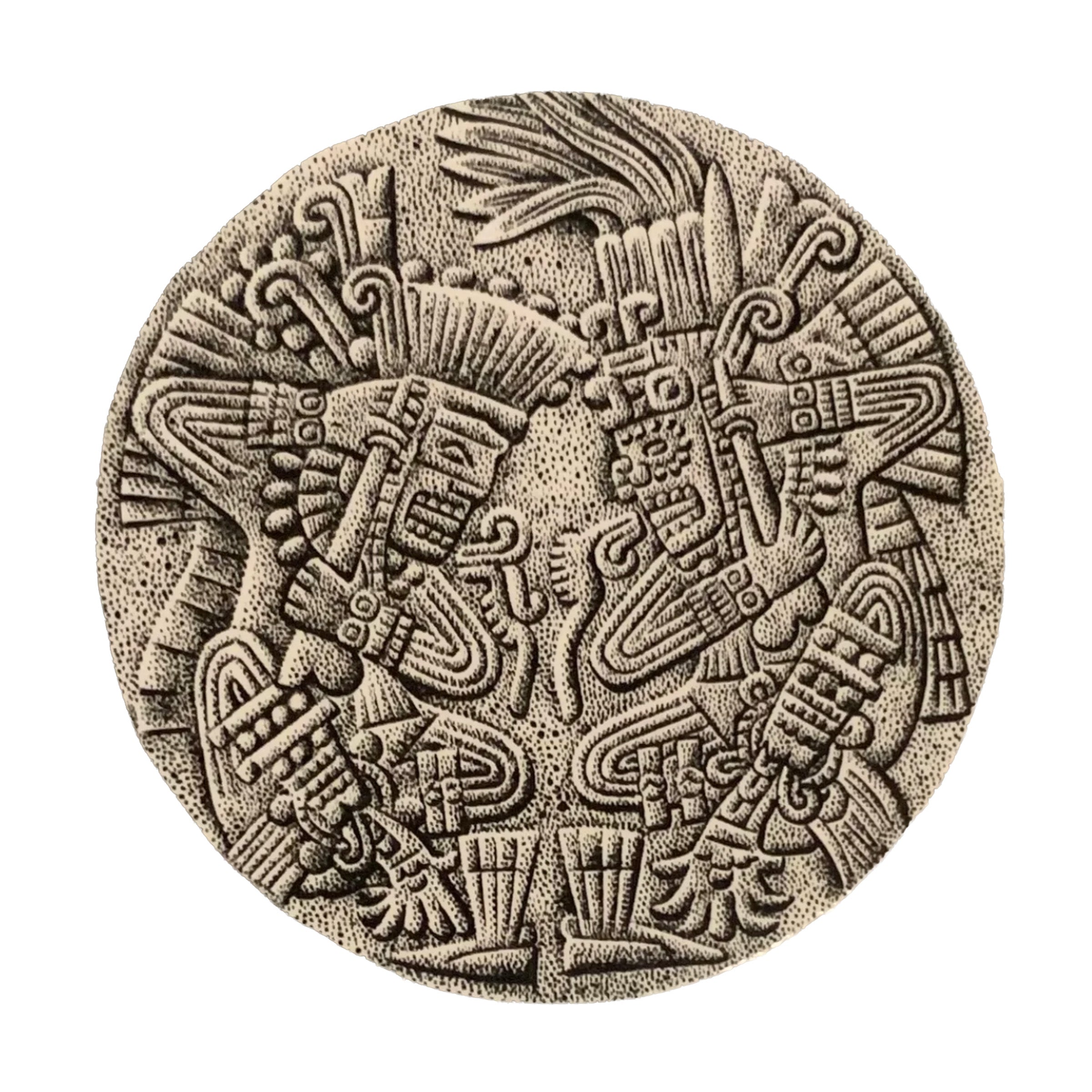 Sticker - Huitzilopochtli & Tezcatlipoca 3”