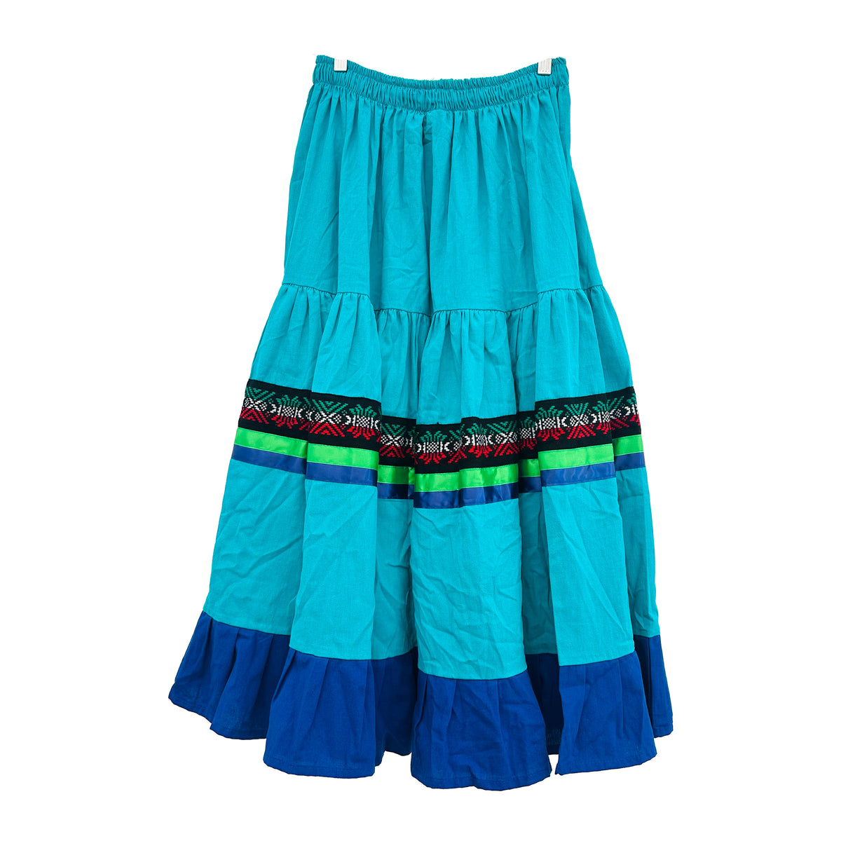 Dance Skirt - Teal & Blue