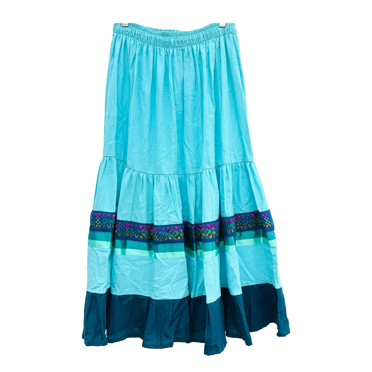Dance Skirt - Blue & Teal