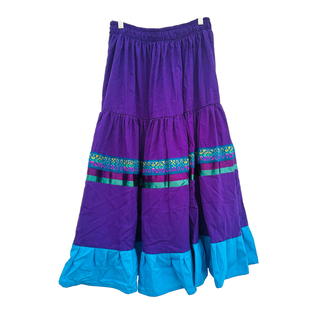 Dance Skirt - Purple & Blue