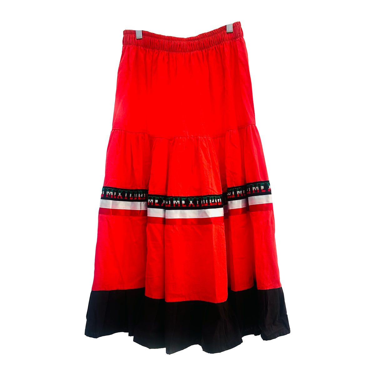 Dance Skirt - Red & Black