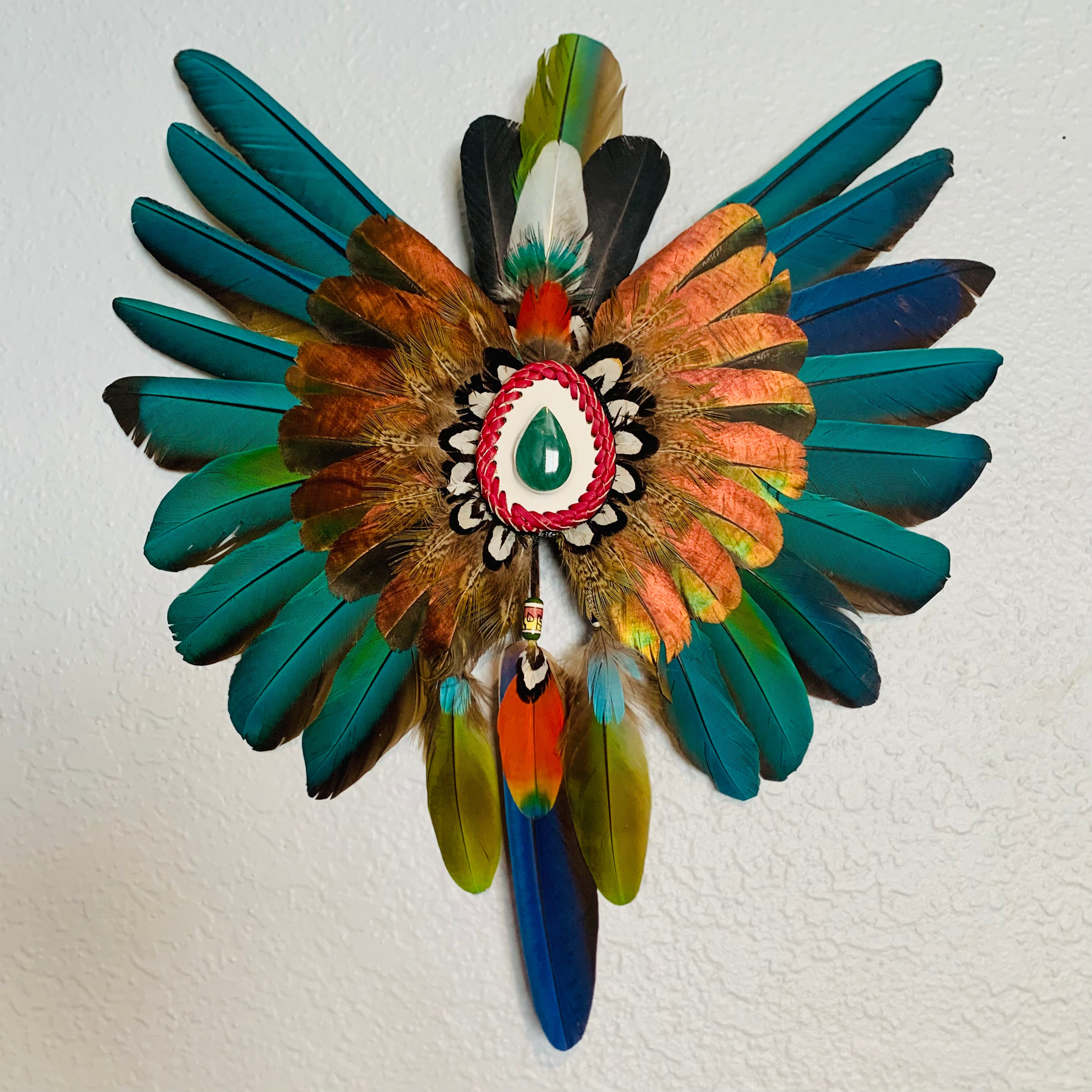 Hair Pendent - Feather 32