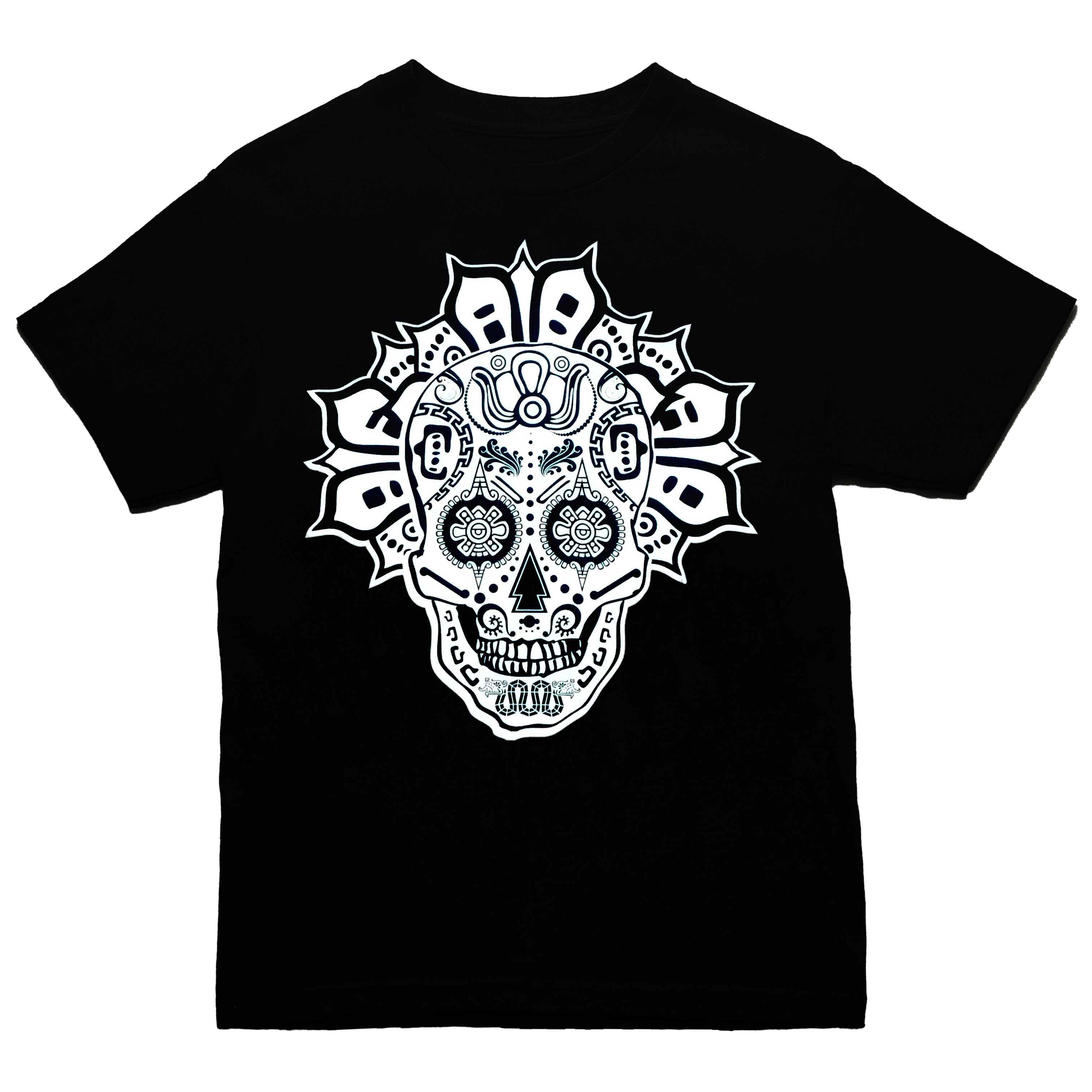 Top - Miquiztli (Skull) - Black