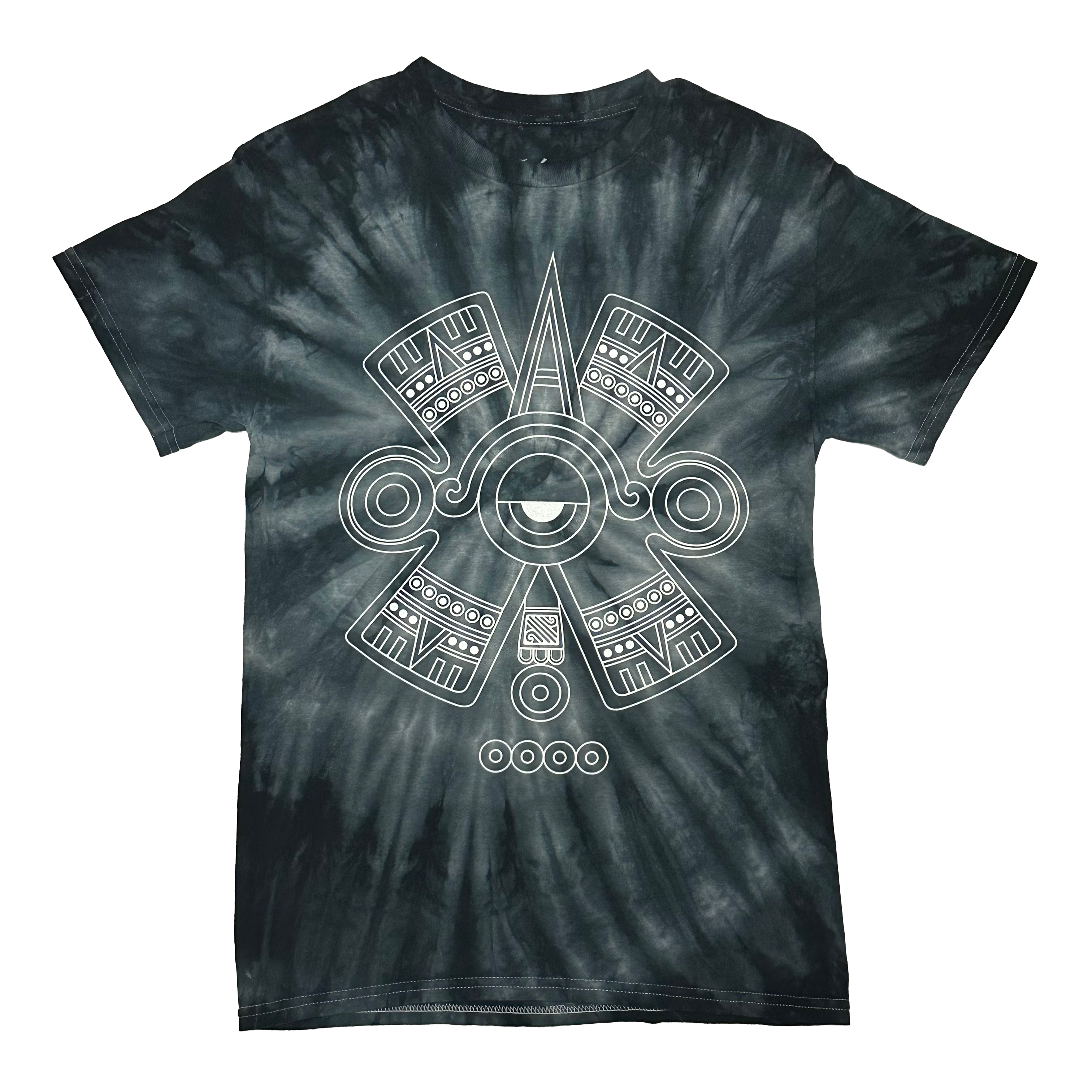 Top - Ollin Short Sleeve - Tie Dye Black