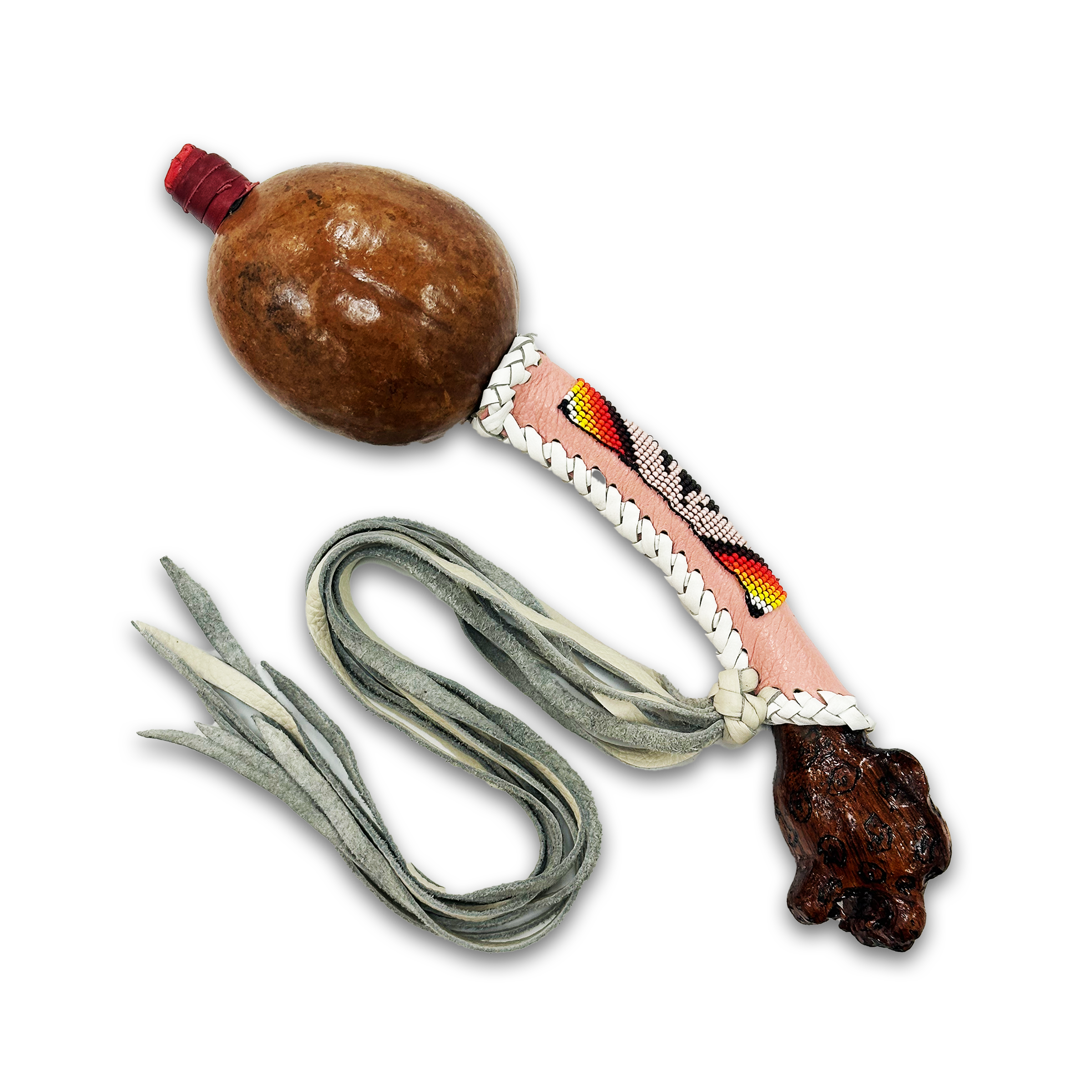 Dance - Gourd Sonaja (Rattle) - Beaded 1