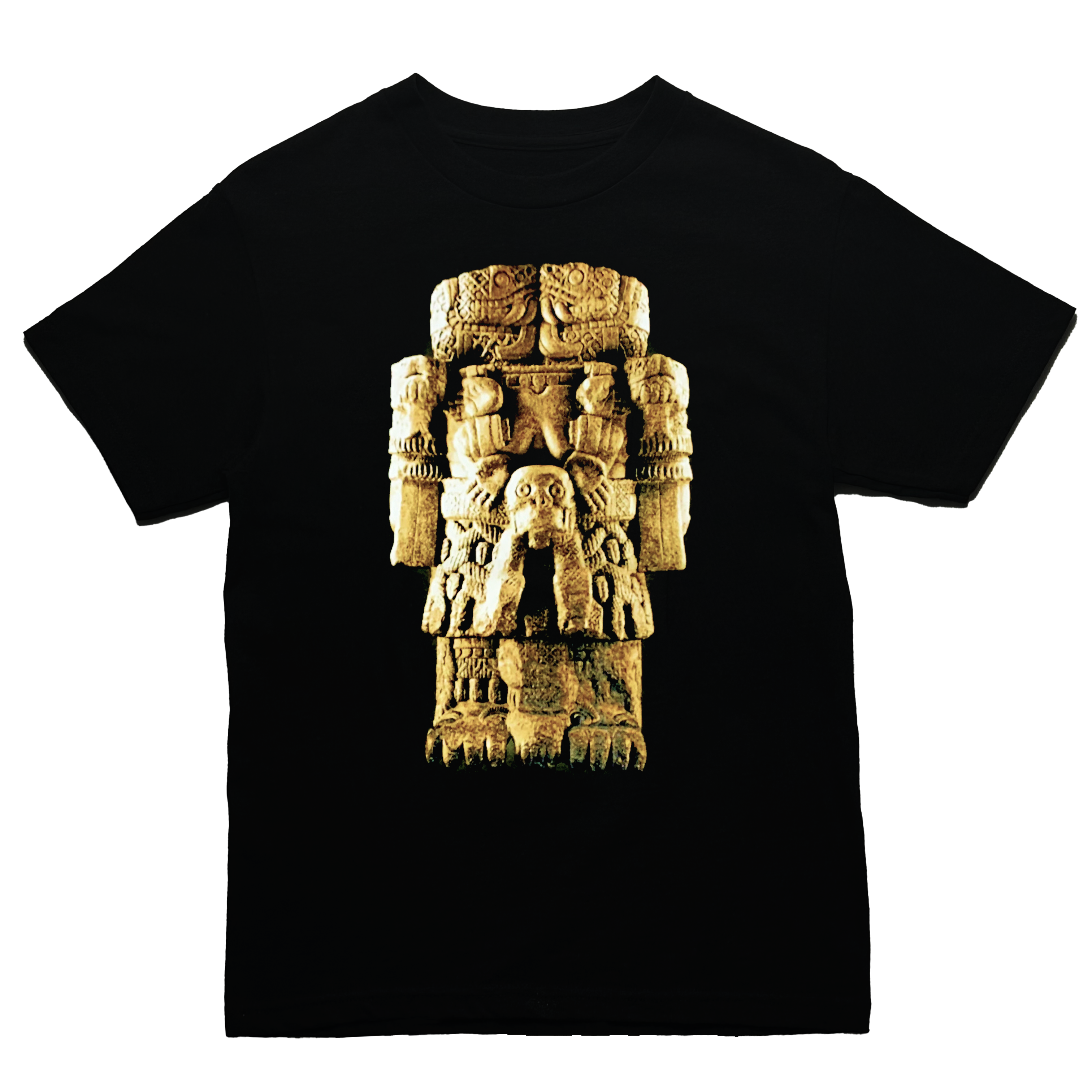 Top - Coatlicue (Mother Earth) - Black