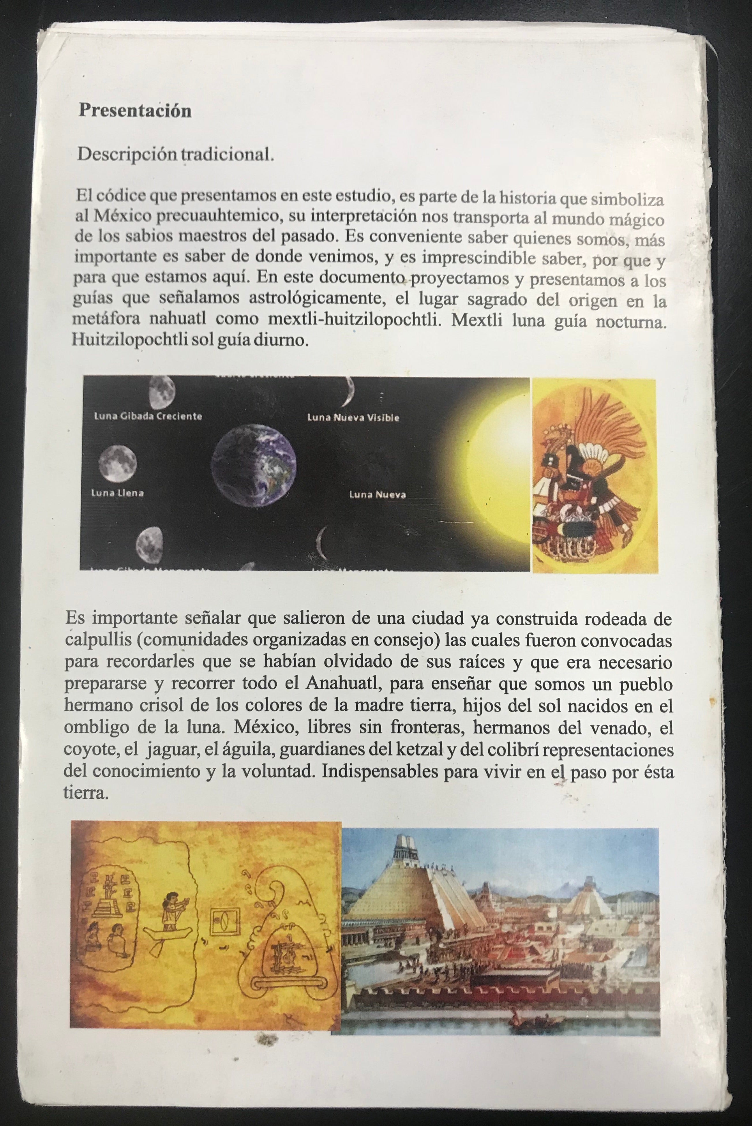 Book - Libro de Conocimiento (Amoxtli Tlamatiliztli)