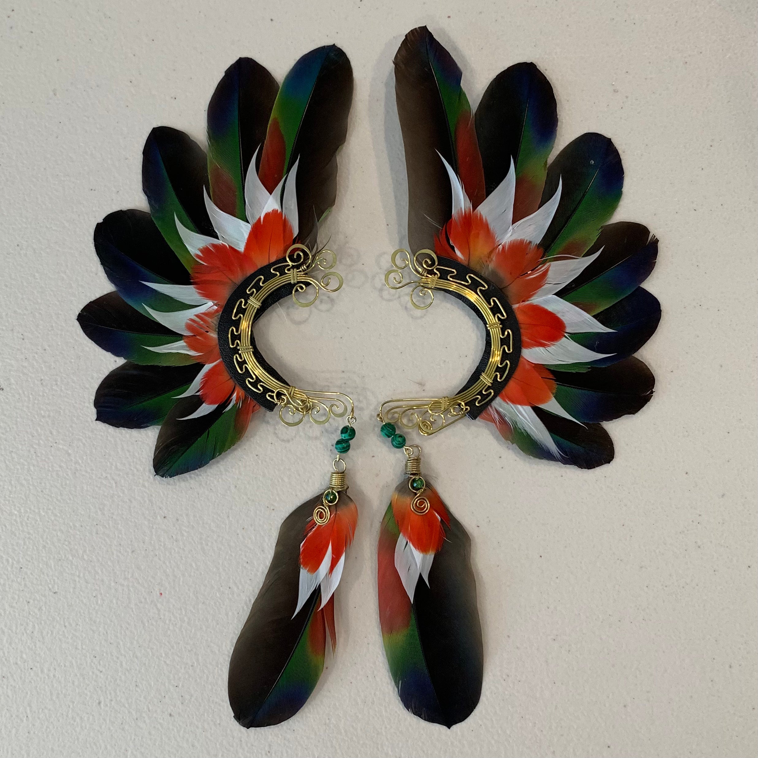 Feather wing Earrings 573