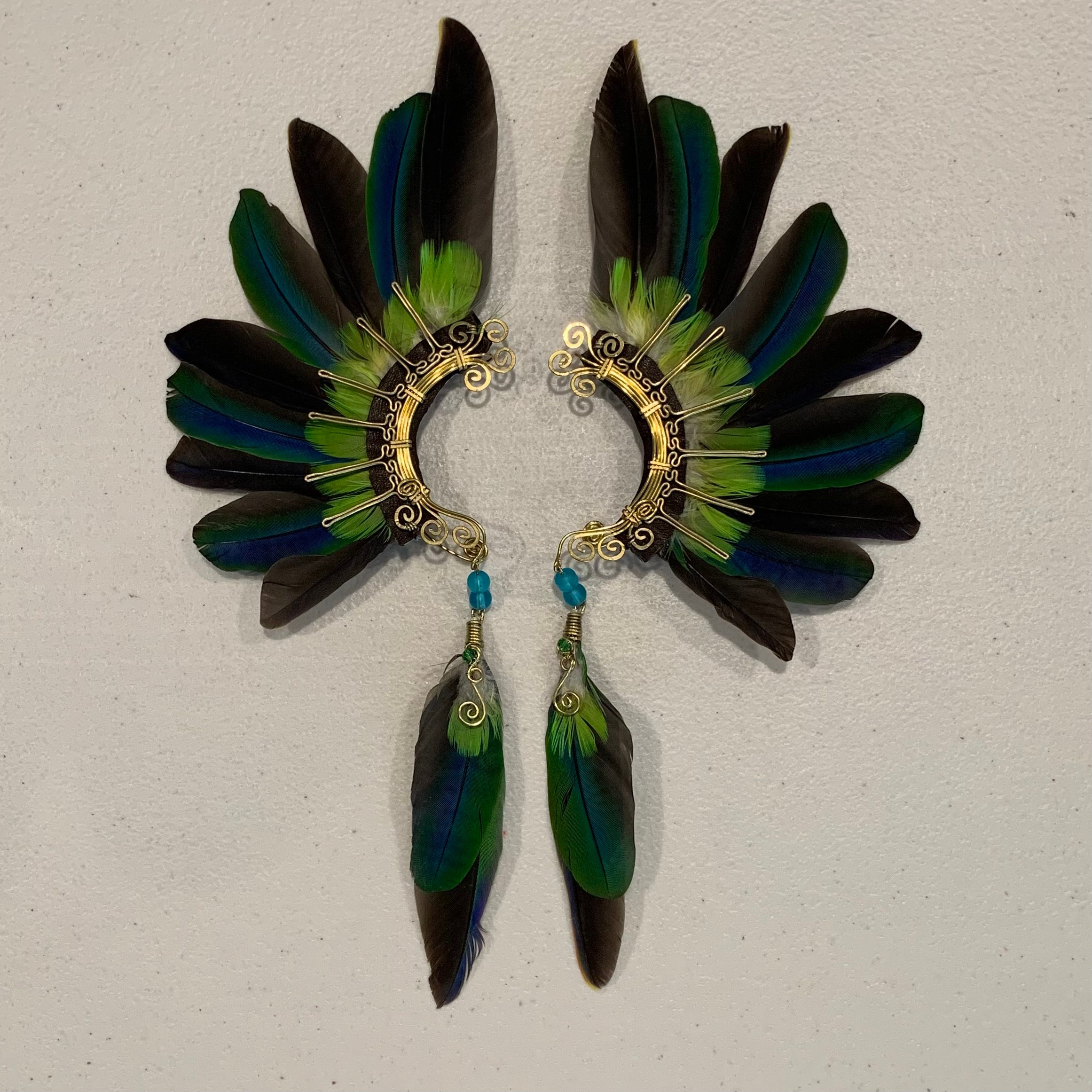 Feather wing Earrings 544