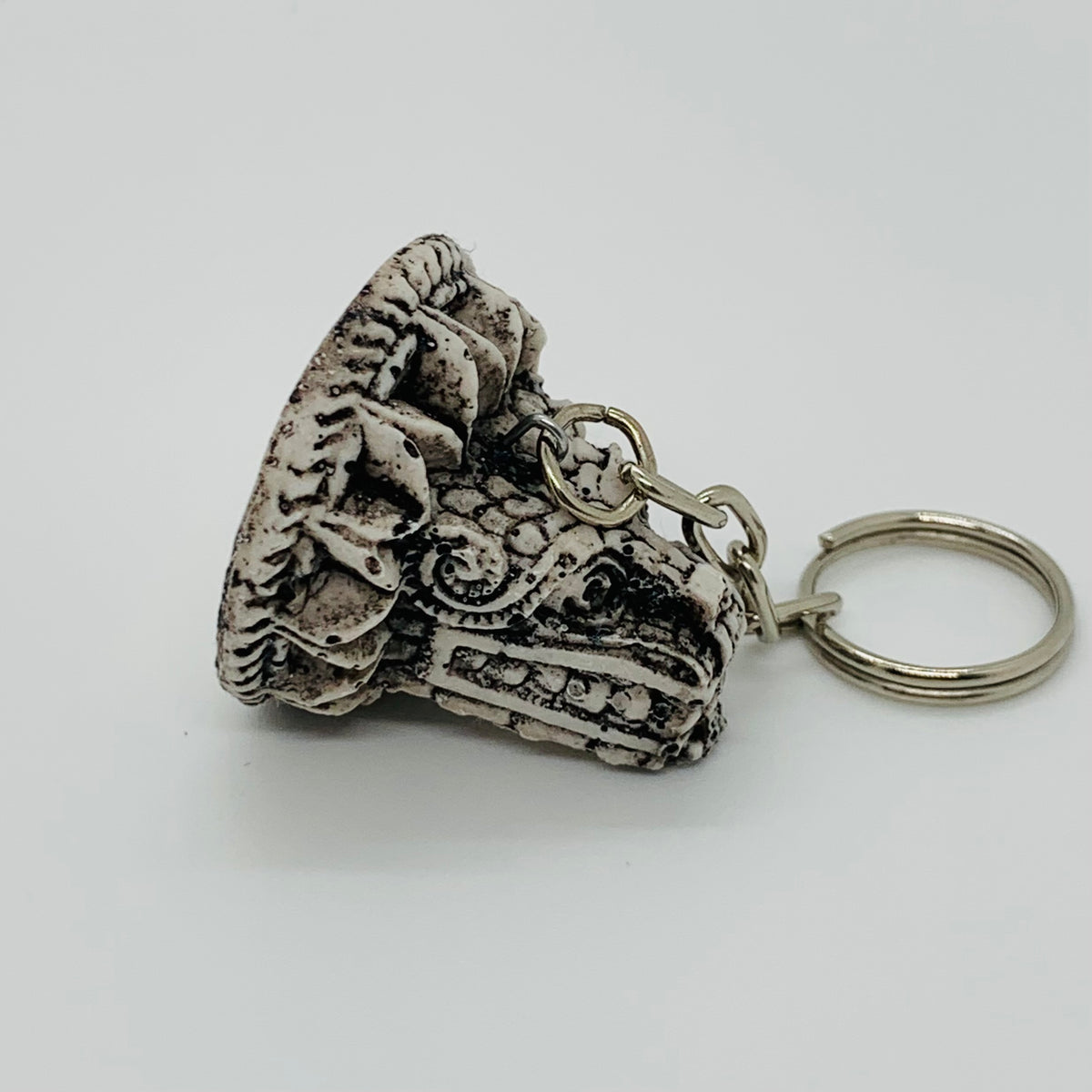 Clay keychain - Quetzalcoatl