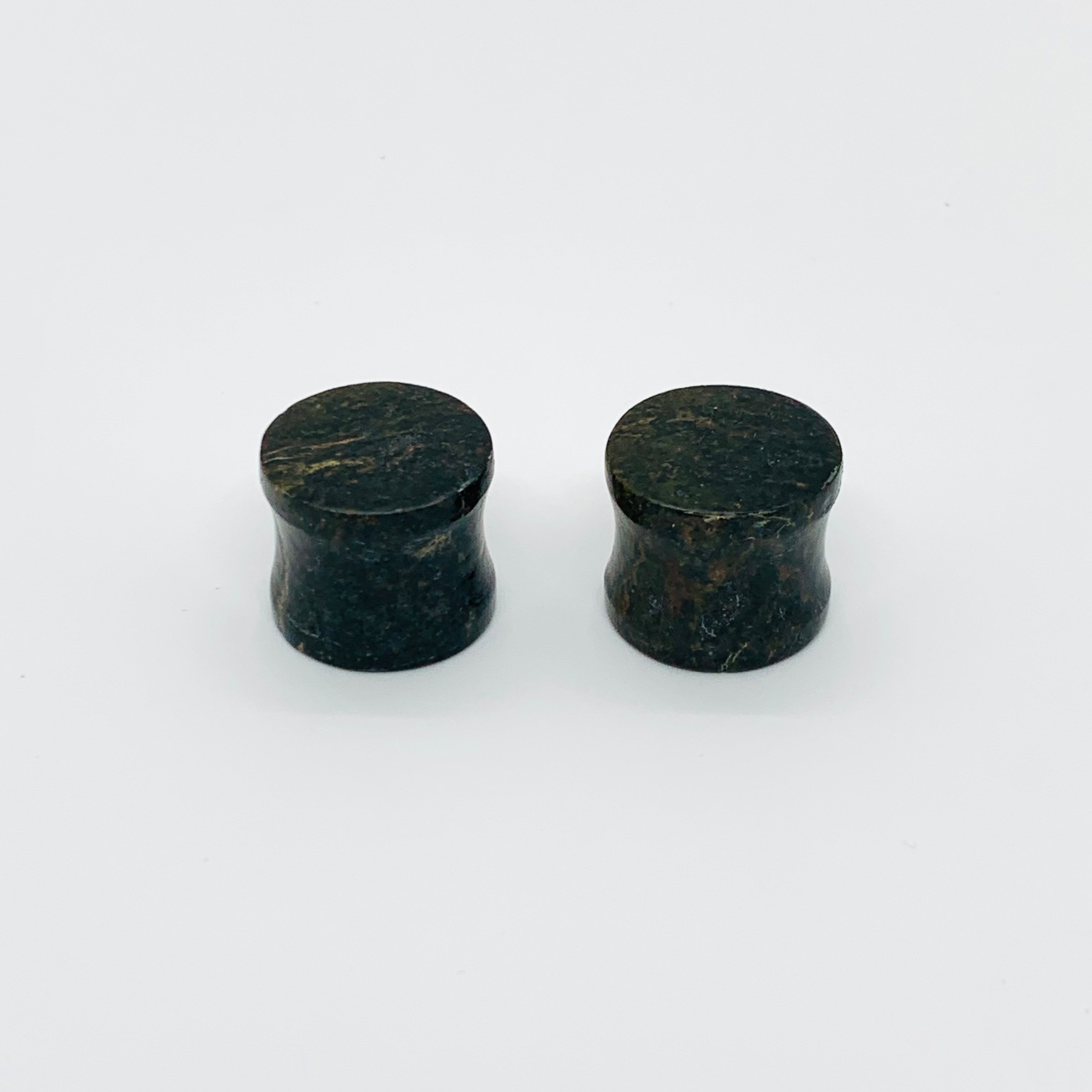 Earrings Jade plugs 5/8”
