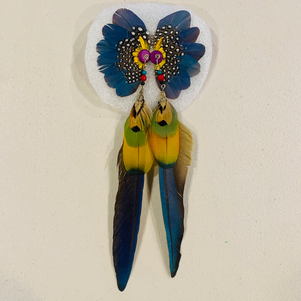Feather wing Earrings 719